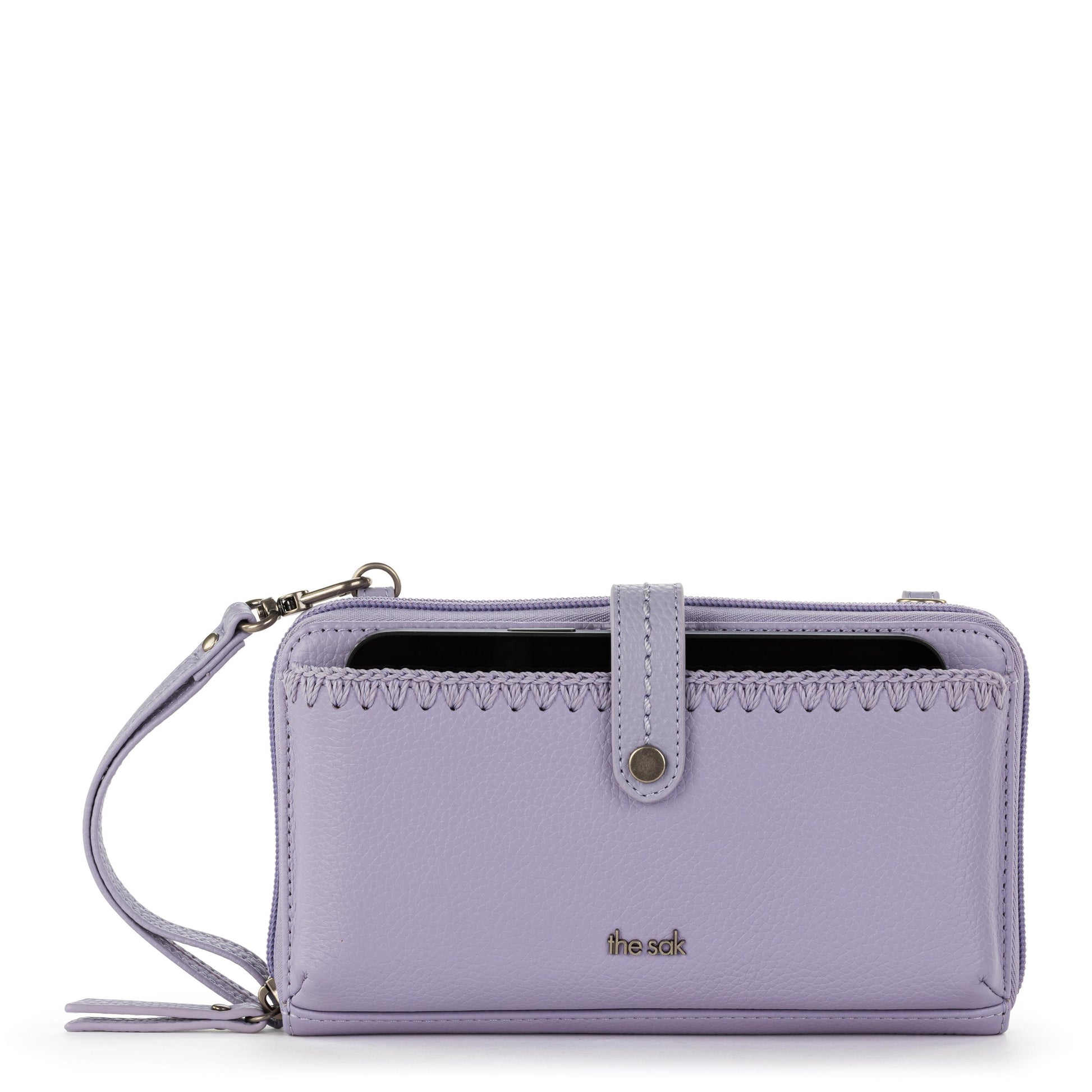 The Sak Iris Large Smartphone Crossbody Leather - |Orchid|