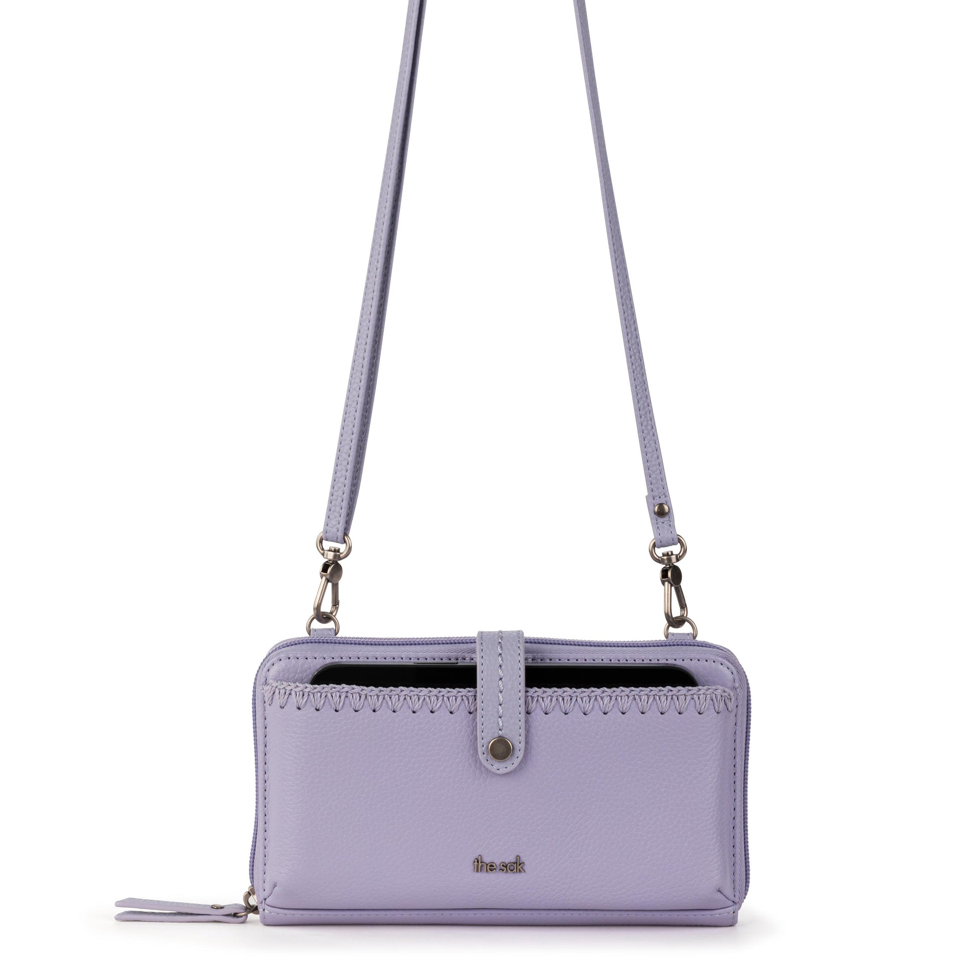The Sak Iris Large Smartphone Crossbody Leather - |Orchid|