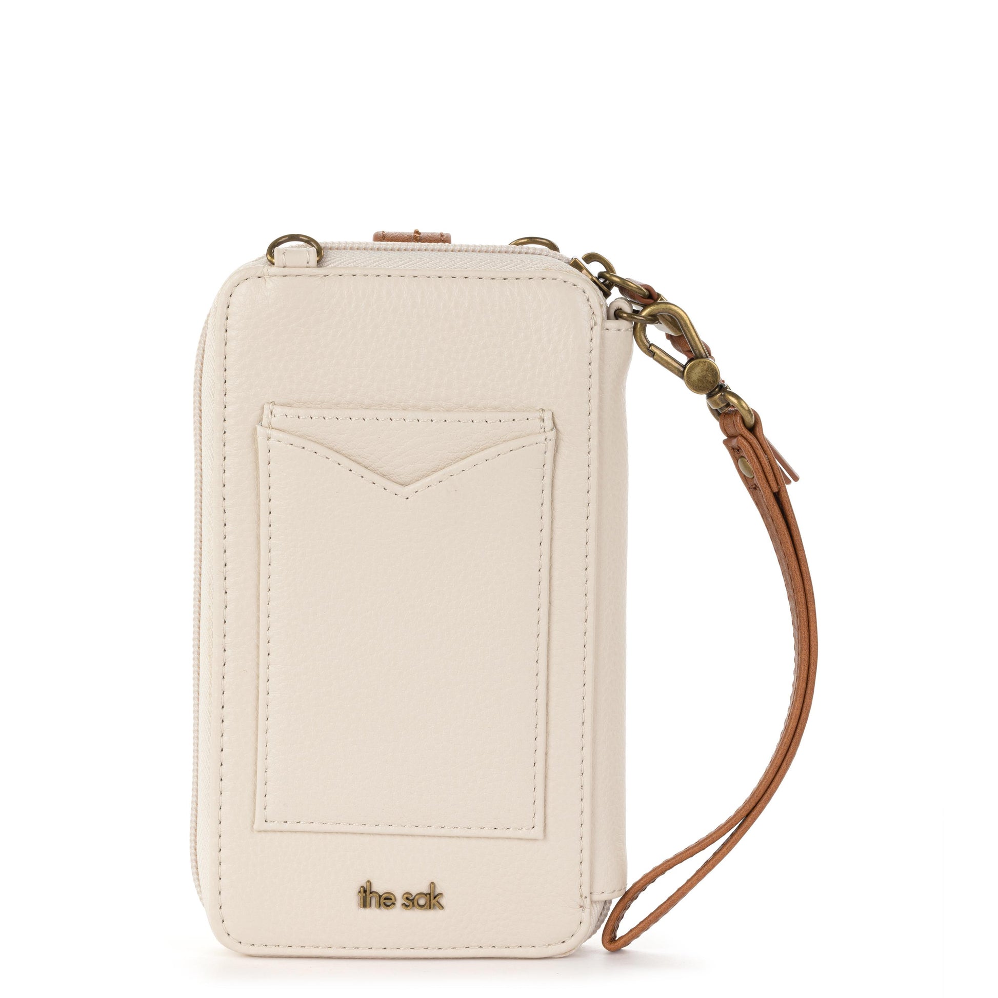 The Sak Silverlake Smartphone Crossbody Leather - |Stone Block|