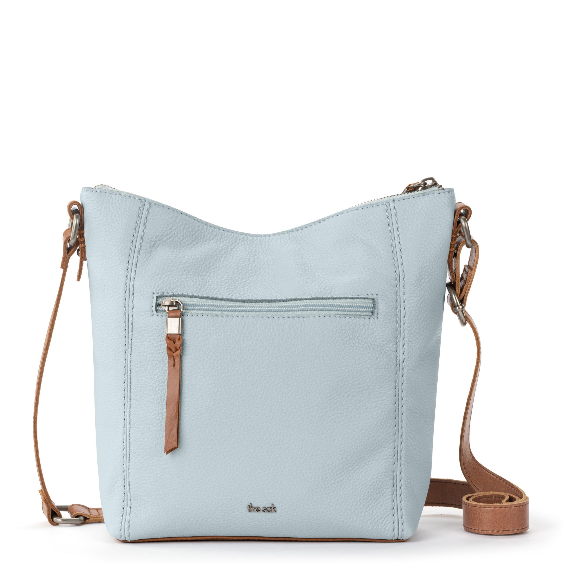 The Sak Ashland Crossbody Leather - |Ice Blue|