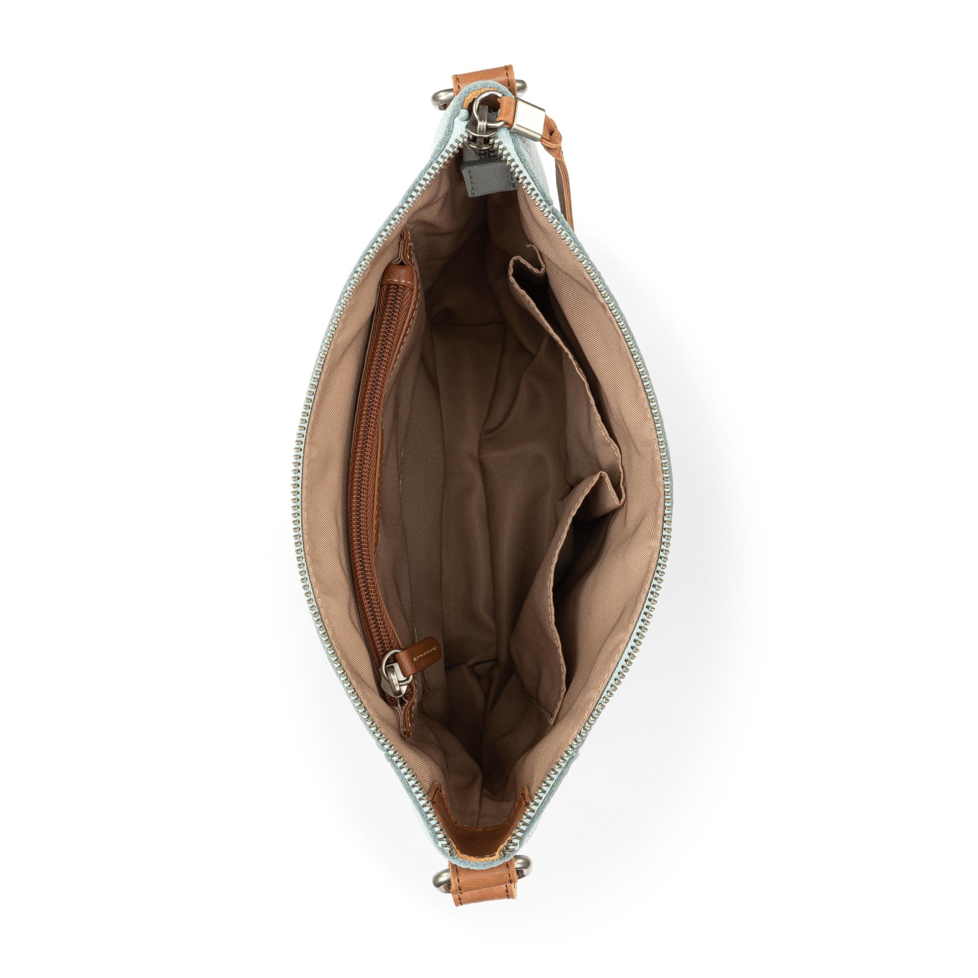 The Sak Ashland Crossbody Leather - |Ice Blue|