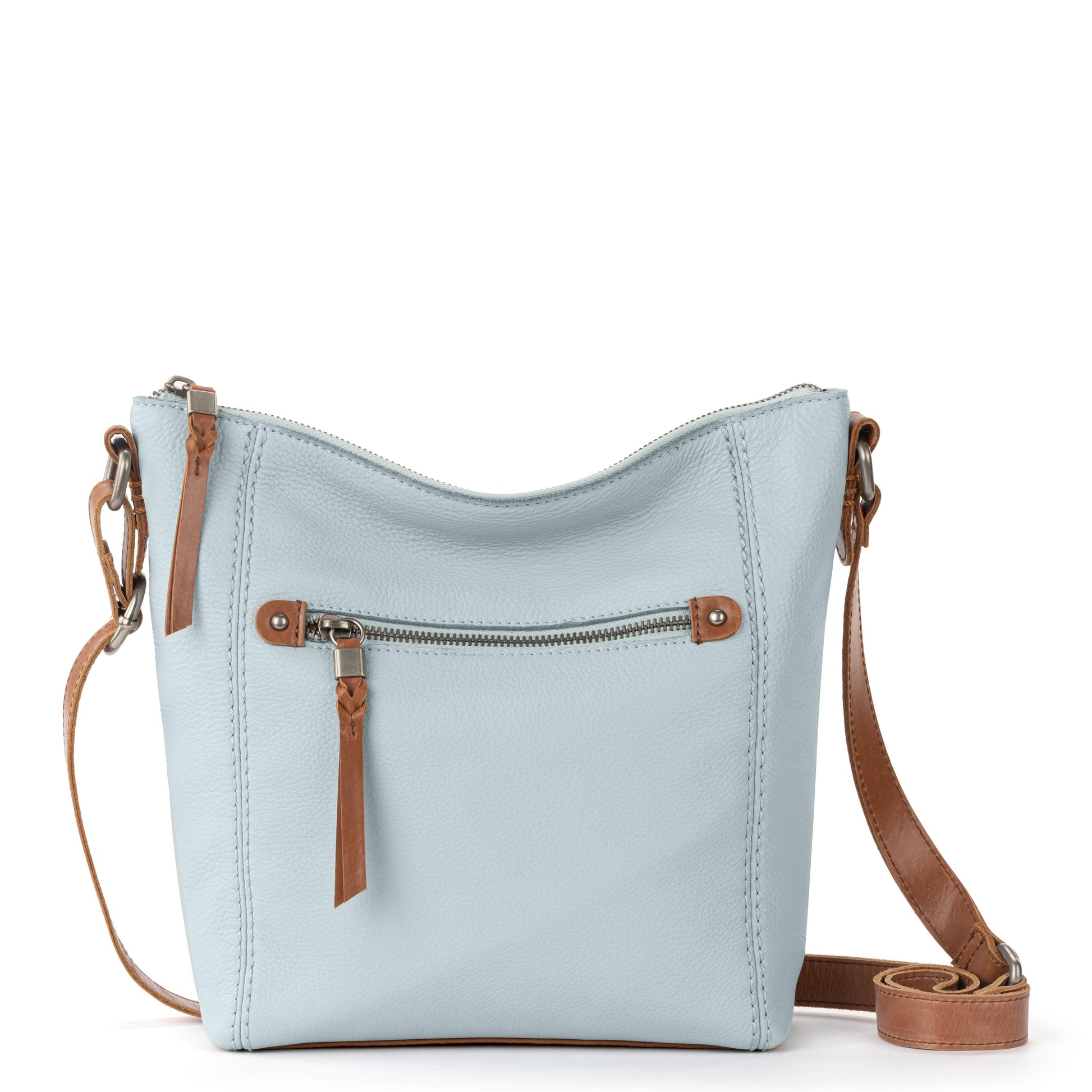 The Sak Ashland Crossbody Leather - |Ice Blue|