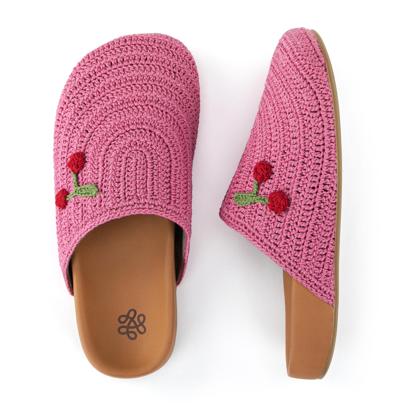 The Sak Bolinas Clog Crochet - |Pink Cherries|