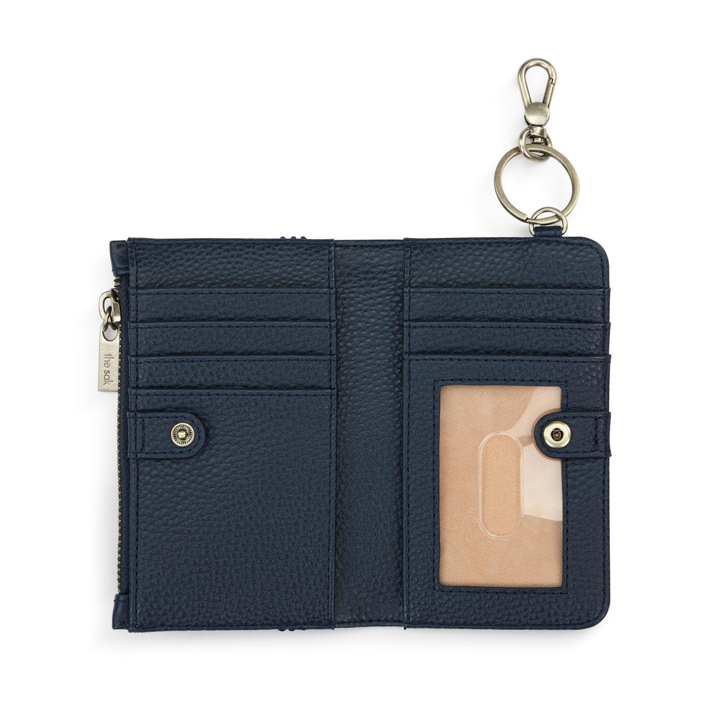 The Sak Encino Essential Wallet Leather - |Indigo|