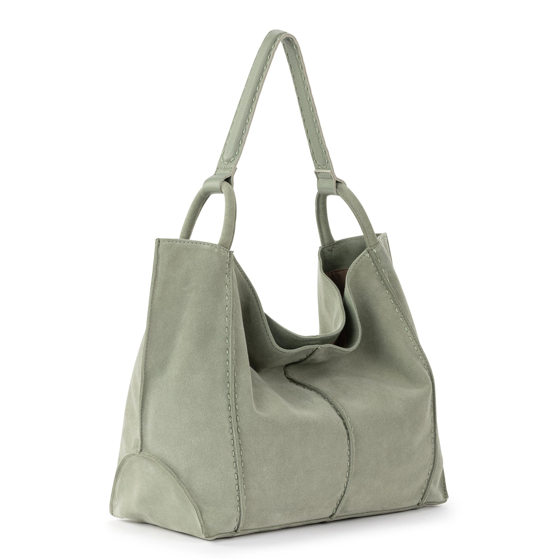 The Sak Los Feliz Slouchy Large Tote Leather - |Meadow Suede|