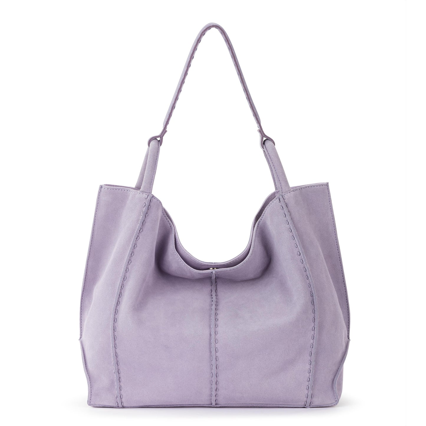 The Sak Los Feliz Slouchy Large Tote Leather - |Orchid Suede|
