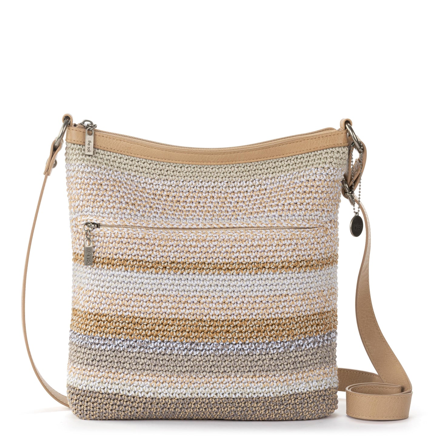 The Sak Lucia Crossbody Crochet - |Sand Stripe|