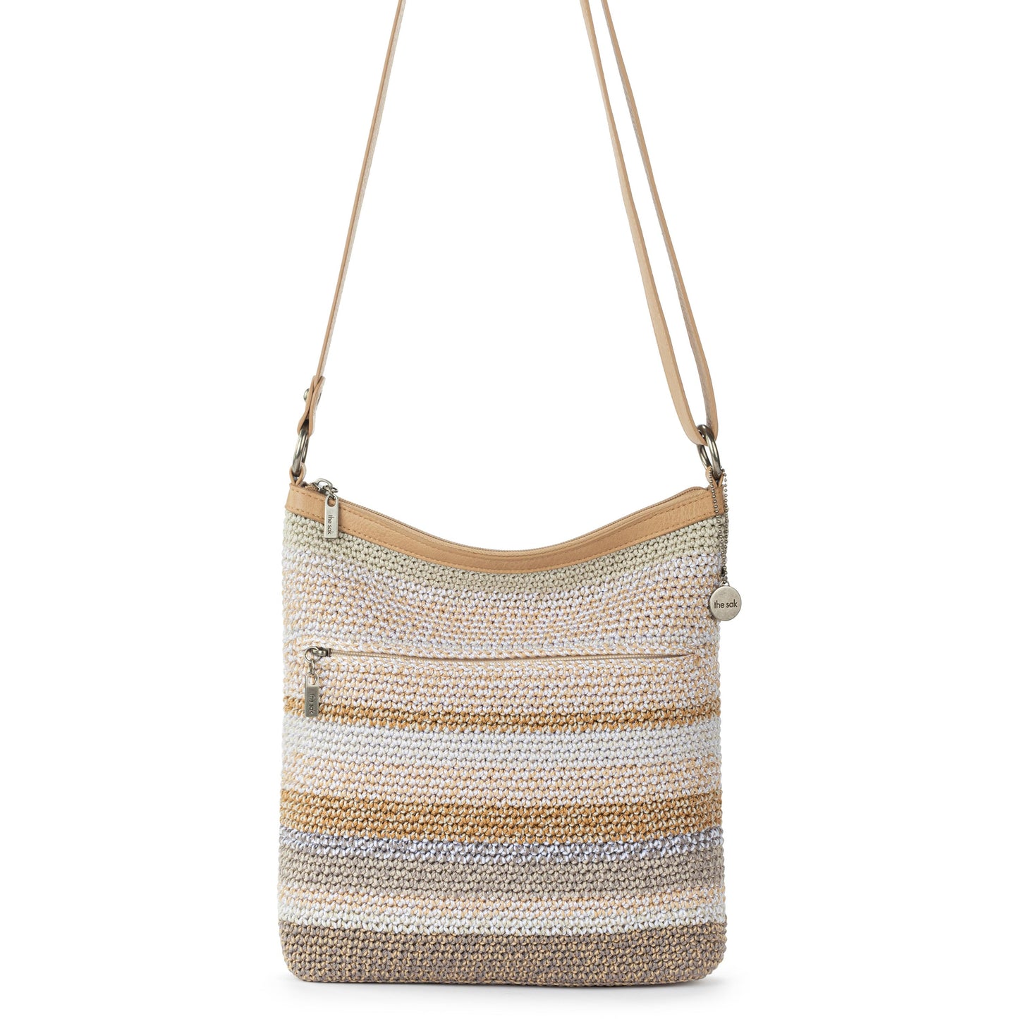 The Sak Lucia Crossbody Crochet - |Sand Stripe|
