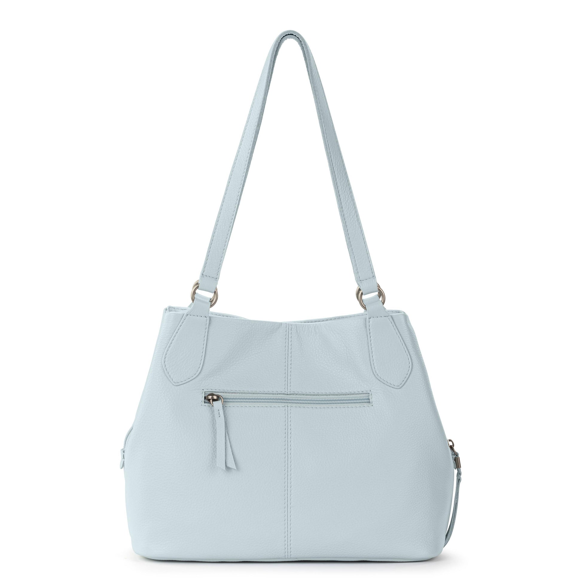 The Sak Melrose Satchel Leather - |Ice Blue|