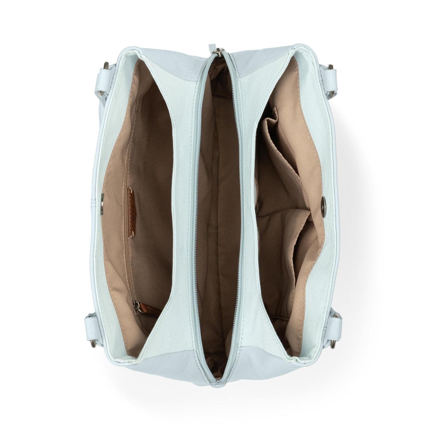 The Sak Melrose Satchel Leather - |Ice Blue|