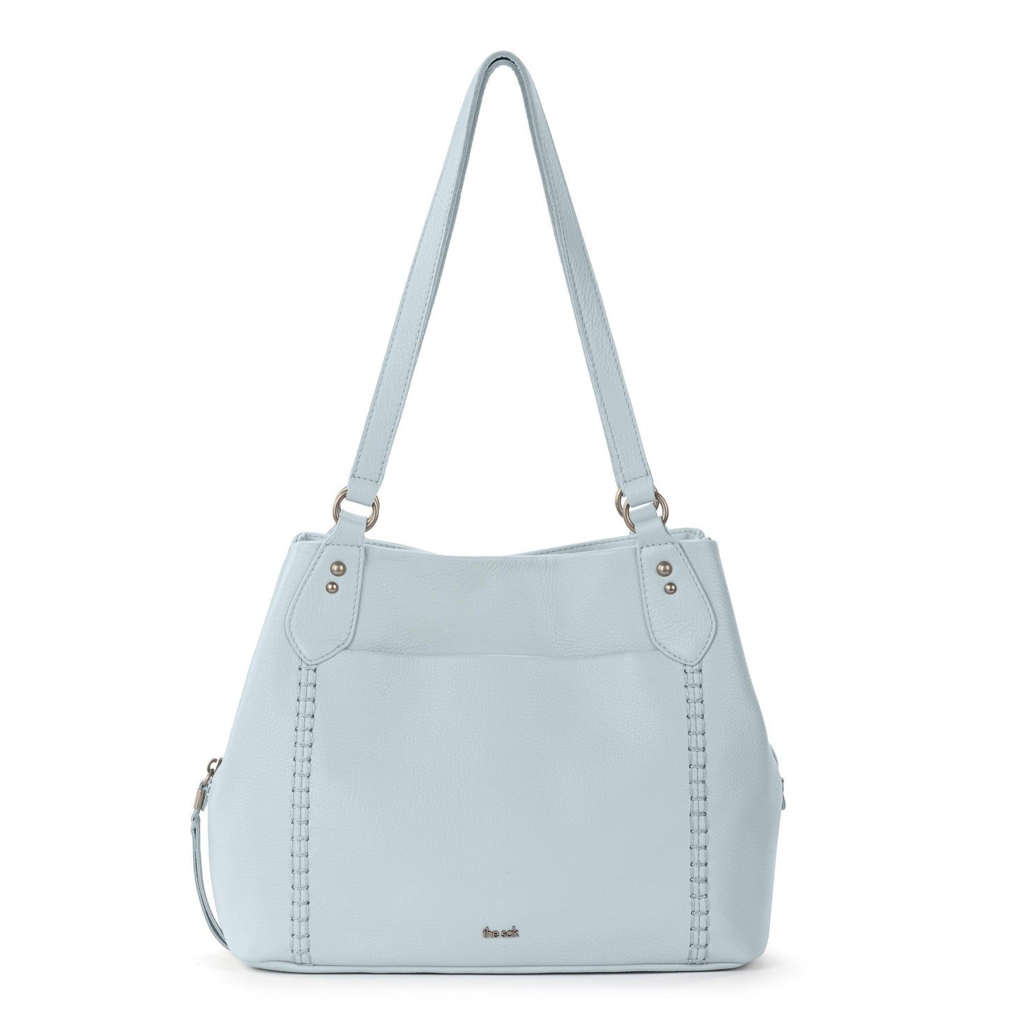 The Sak Melrose Satchel Leather - |Ice Blue|