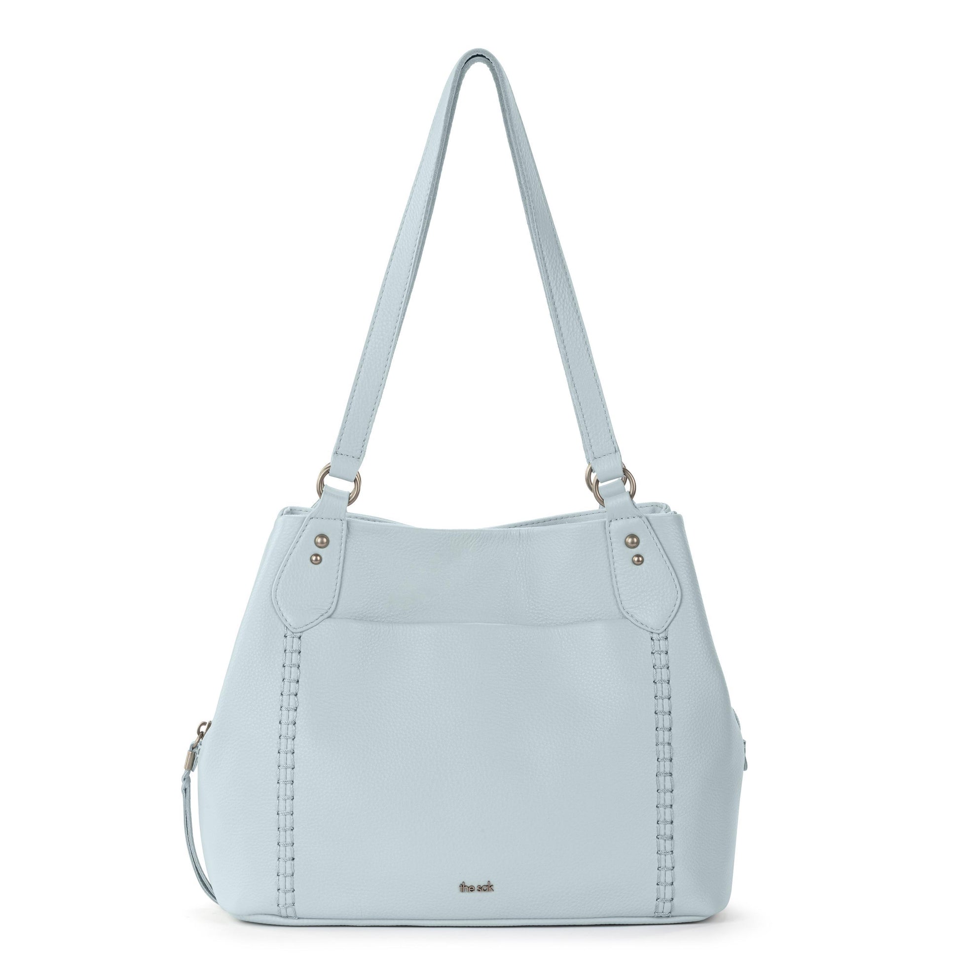 The Sak Melrose Satchel Leather - |Ice Blue|