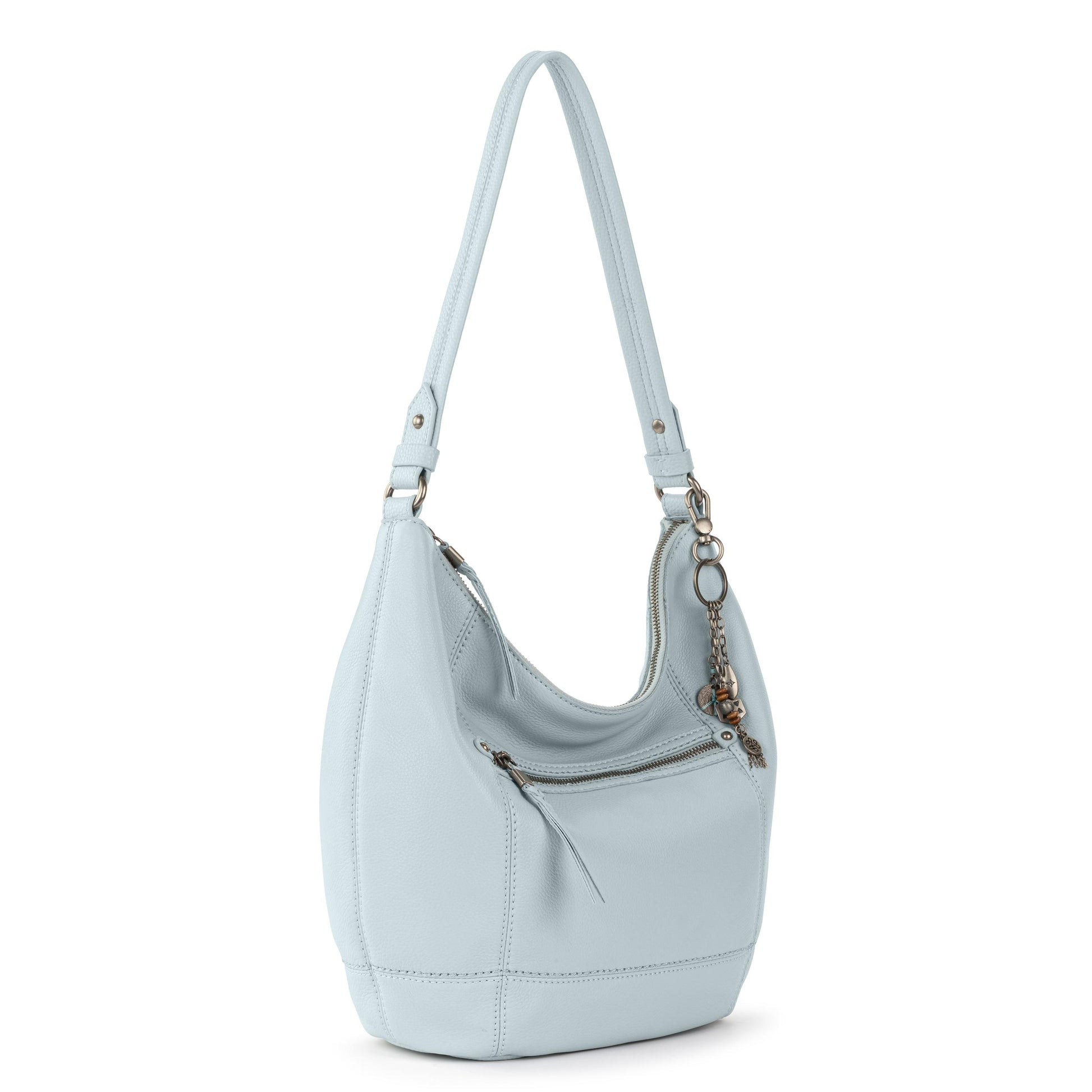 The Sak Sequoia Hobo Leather - |Ice Blue|