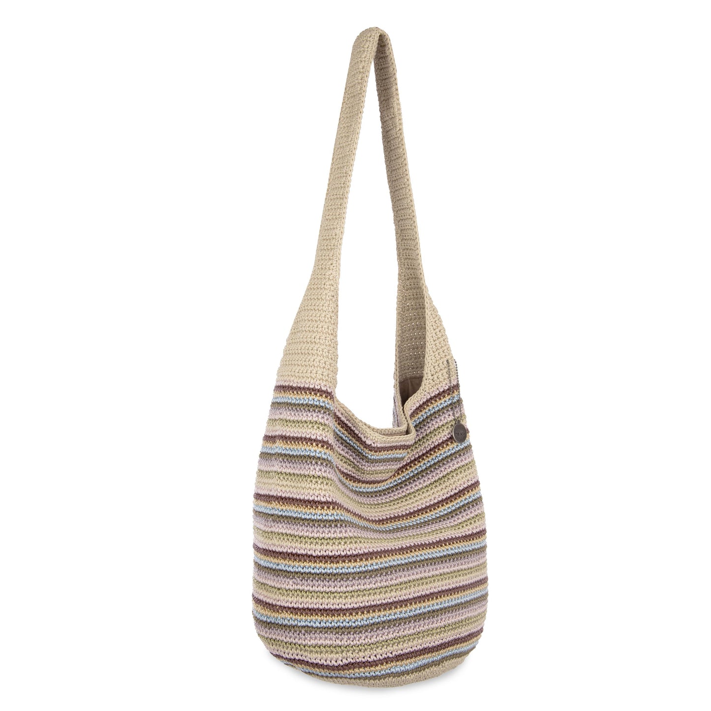 The Sak 120 Hobo Crochet - |Pink Multi Stripe|