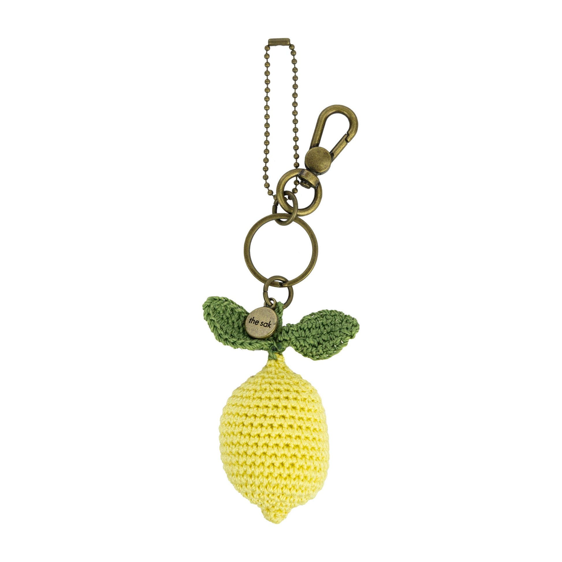 The Sak Yarnicharmz Food Dangle Crochet - |Lemon|
