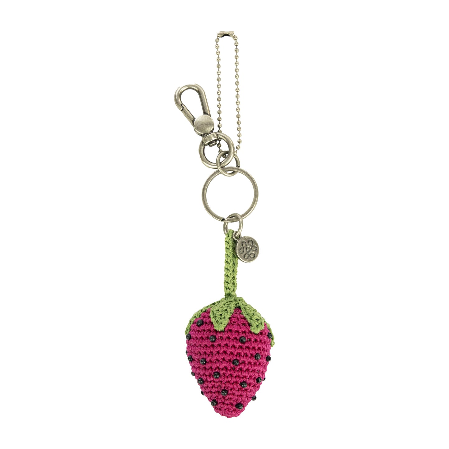 The Sak Yarnicharmz Food Dangle Crochet - |Strawberry|