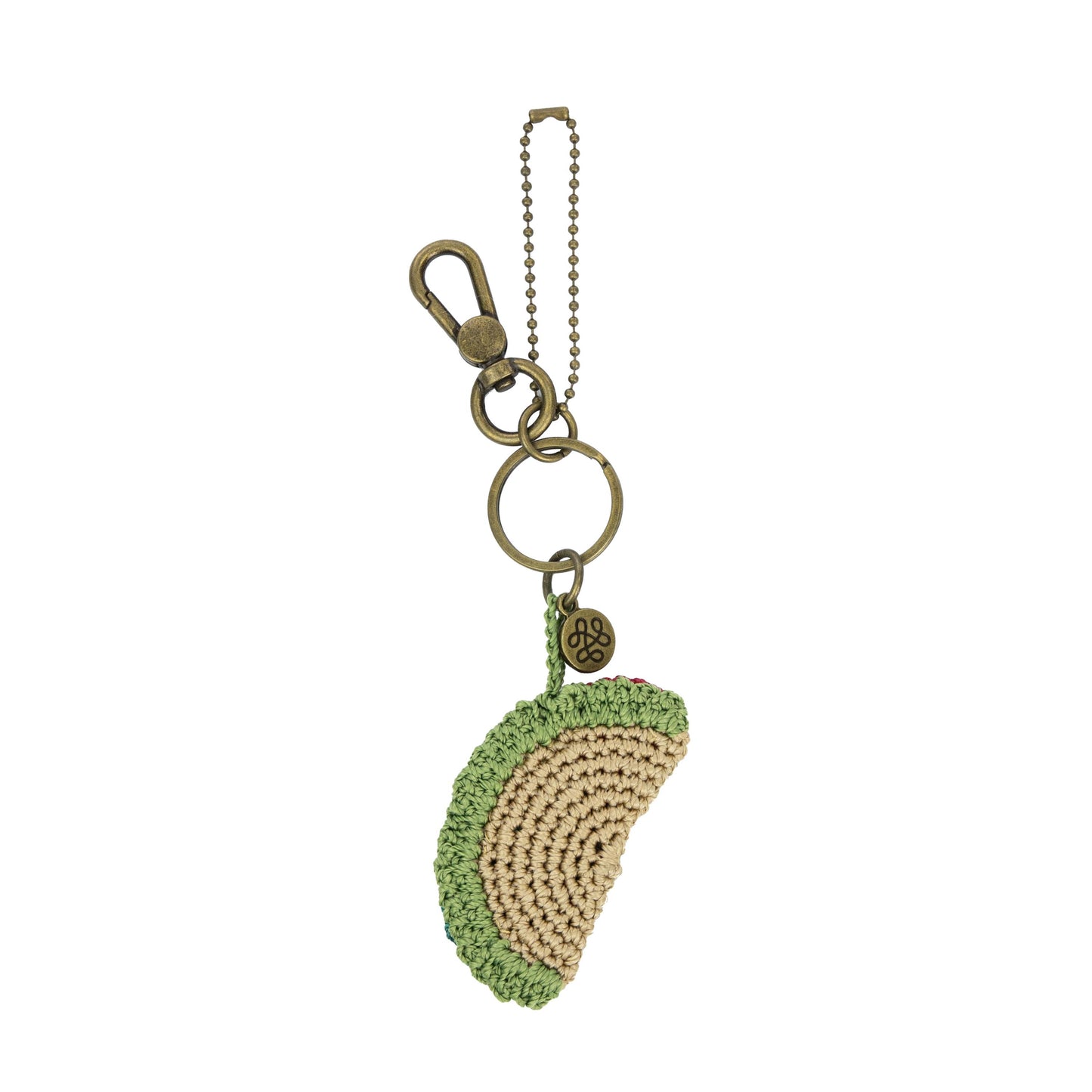 The Sak Yarnicharmz Food Dangle Crochet - |Taco|
