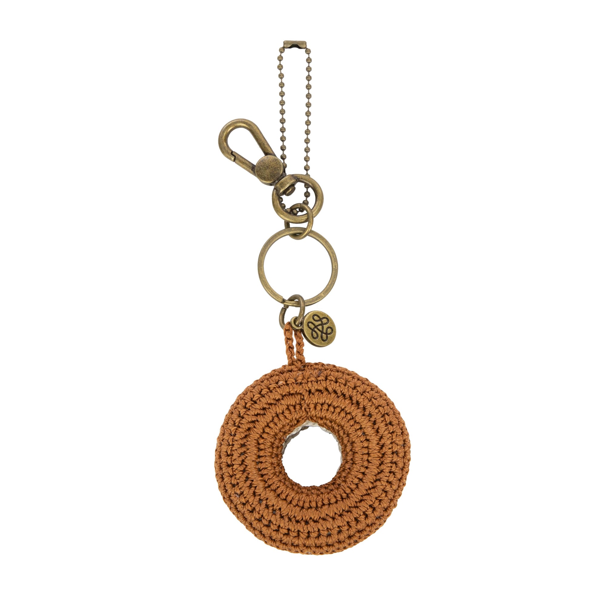 The Sak Yarnicharmz Food Dangle Crochet - |Bagel|