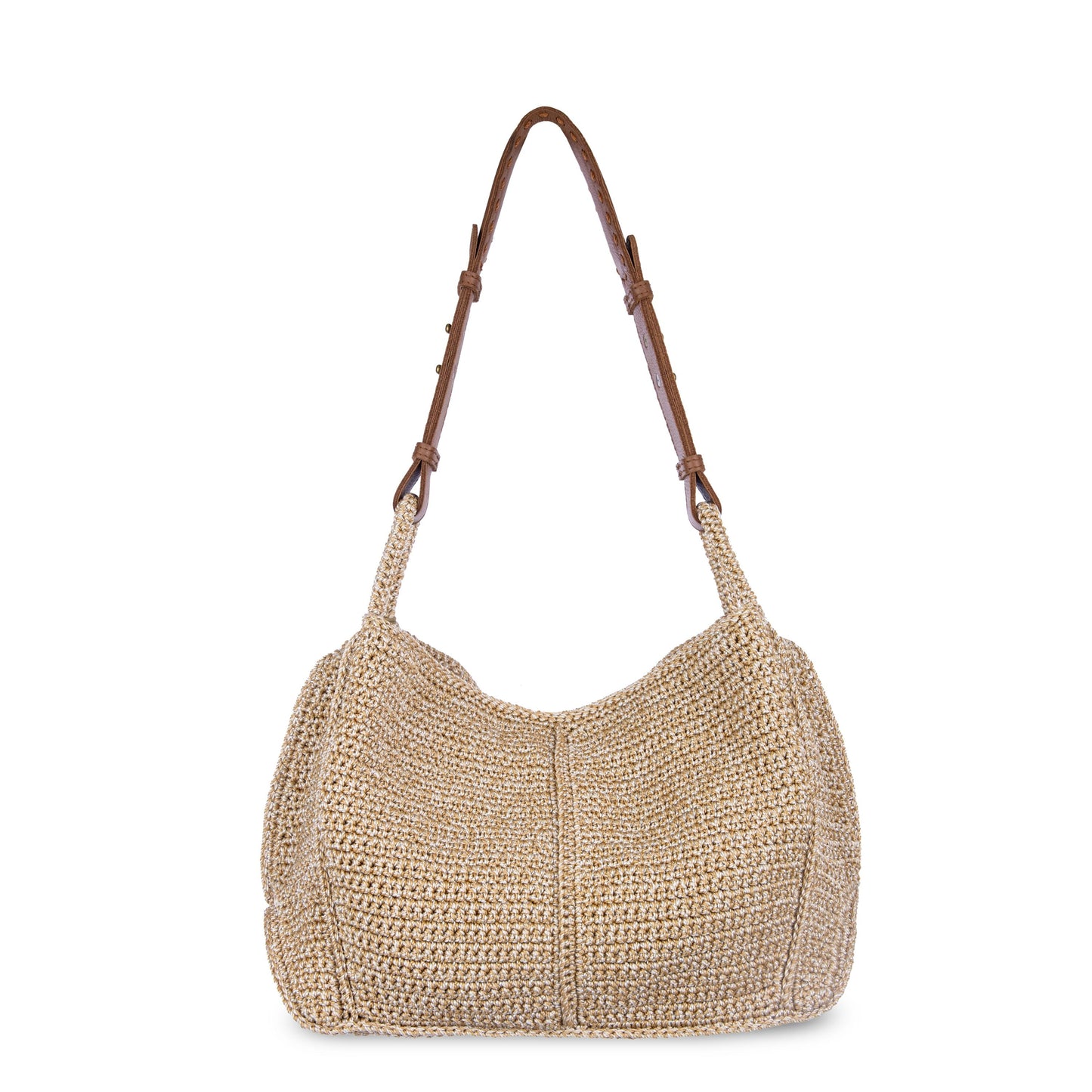 The Sak Los Feliz Slouchy Hobo Crochet - |Bamboo Static|