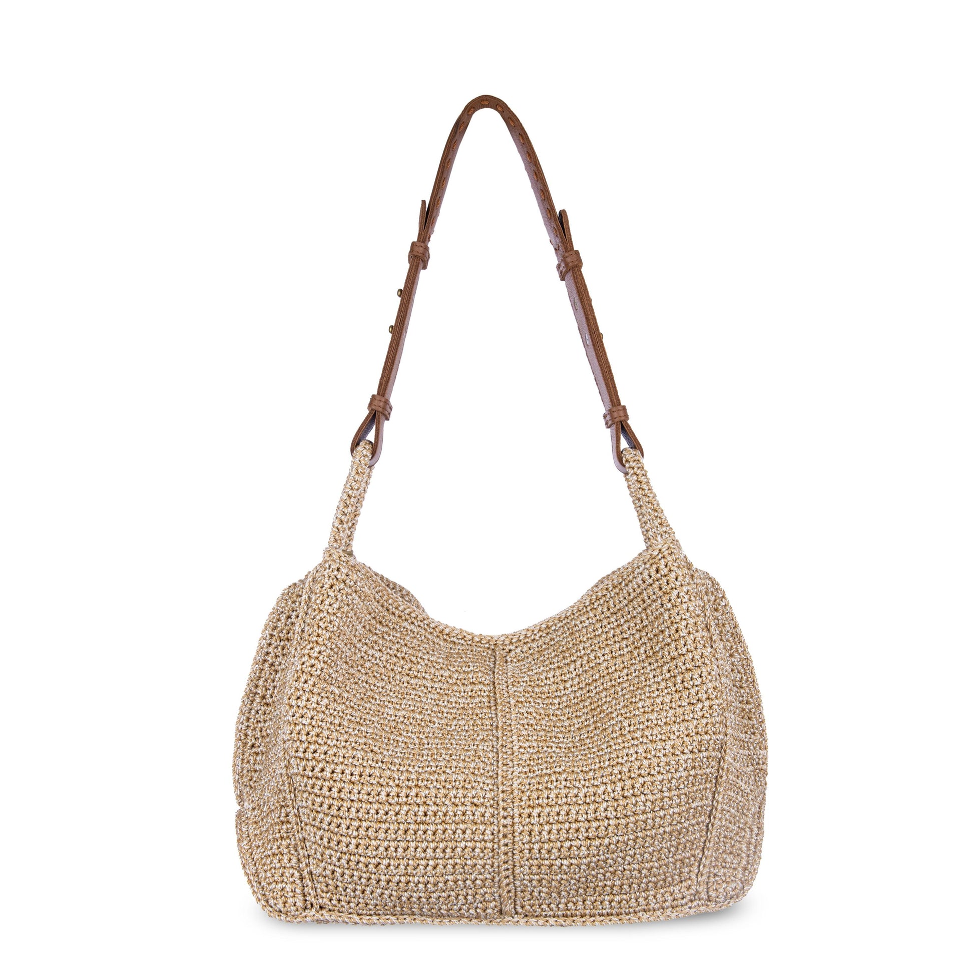 The Sak Los Feliz Slouchy Hobo Crochet - |Bamboo Static|