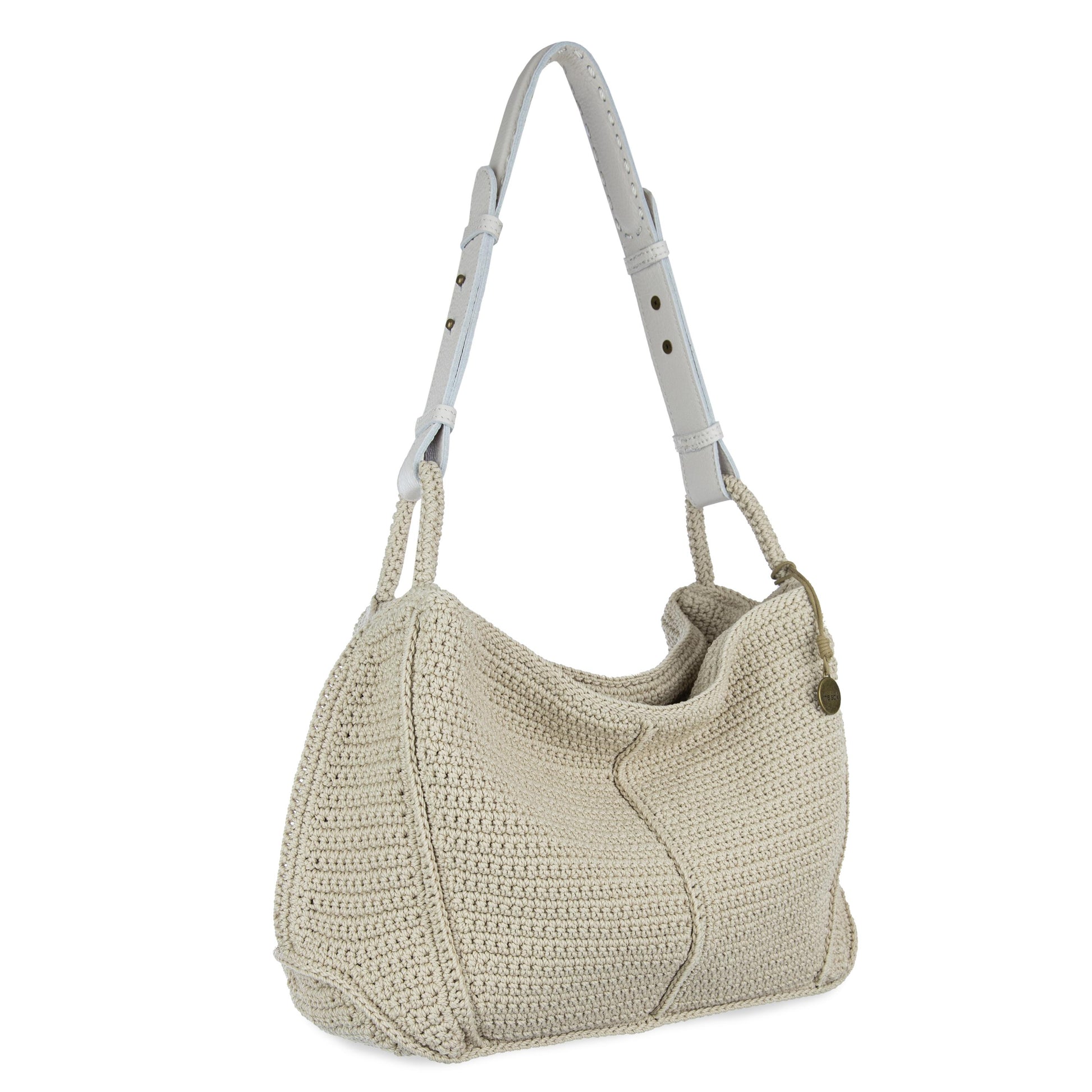 The Sak Los Feliz Slouchy Hobo Crochet - |Ecru|