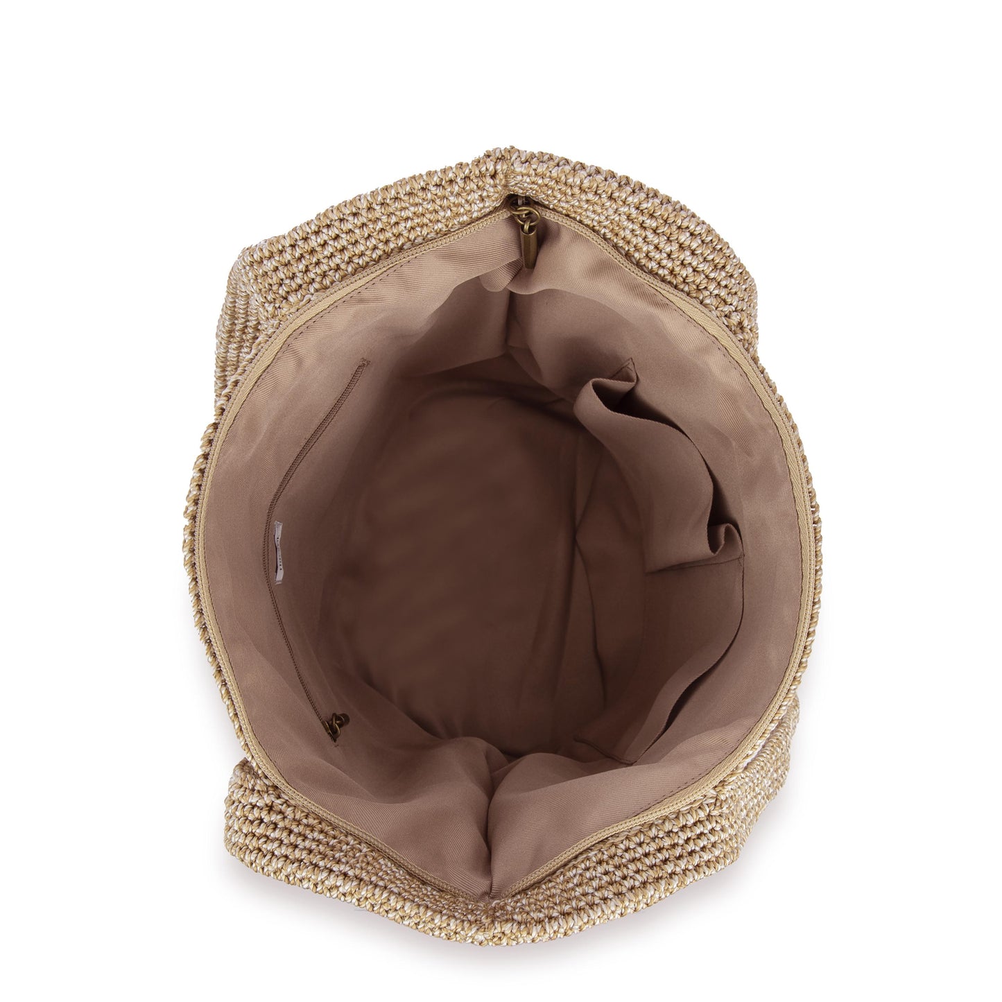 The Sak 120 Tote Crochet - |Bamboo Static|