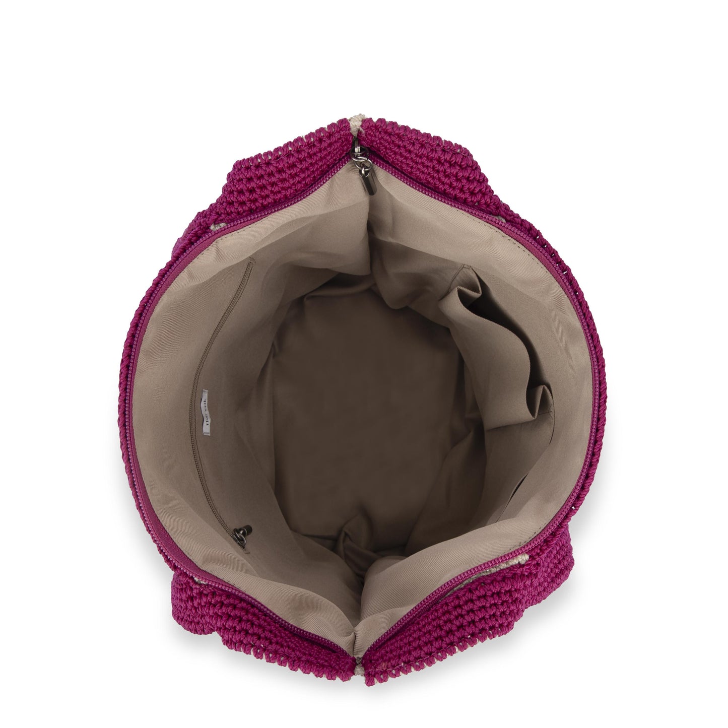 The Sak 120 Tote Crochet - |Ecru Multi Beads|