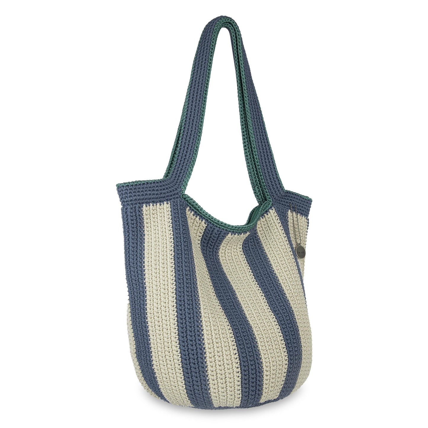 The Sak 120 Tote Crochet - |Maritime Stripe|