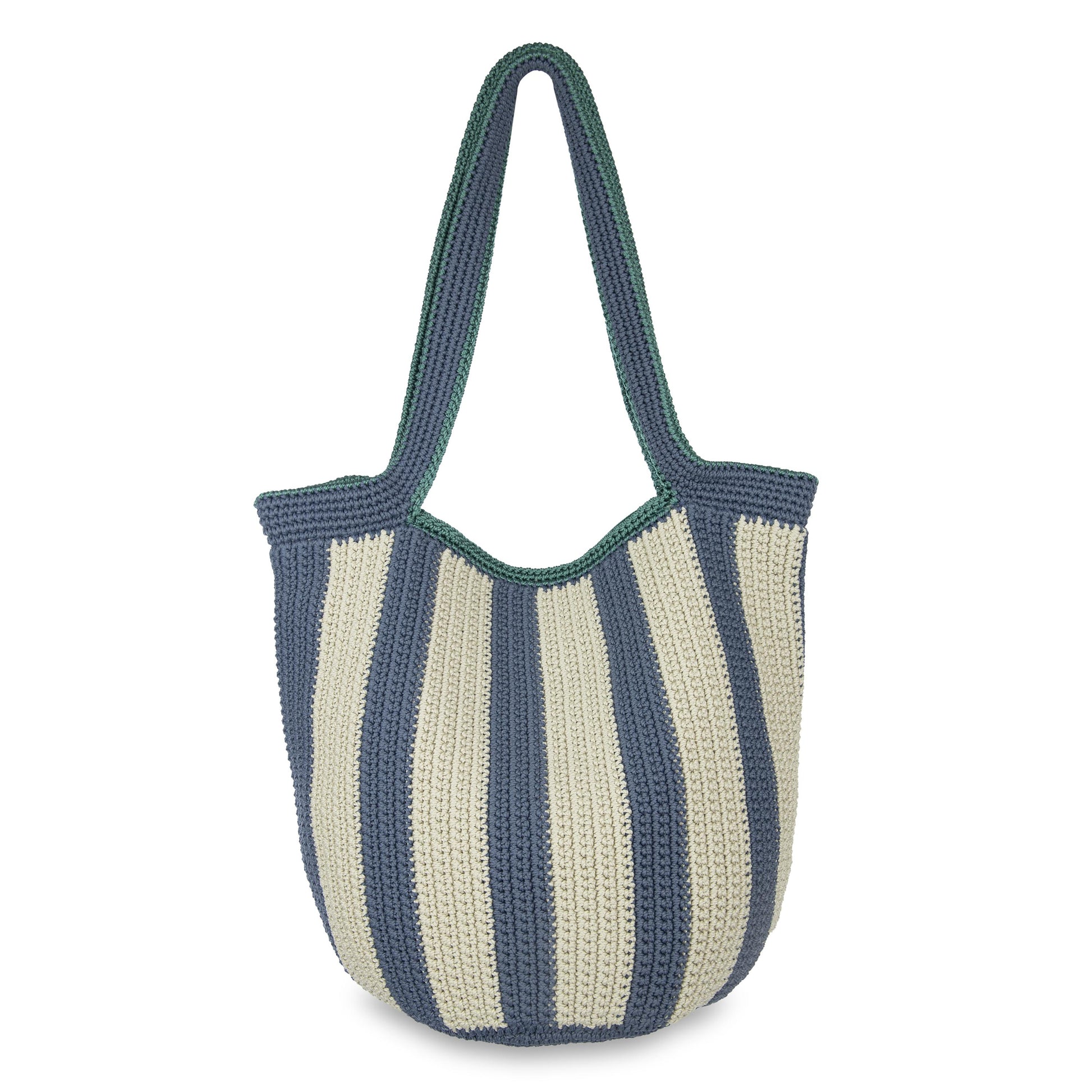 The Sak 120 Tote Crochet - |Maritime Stripe|