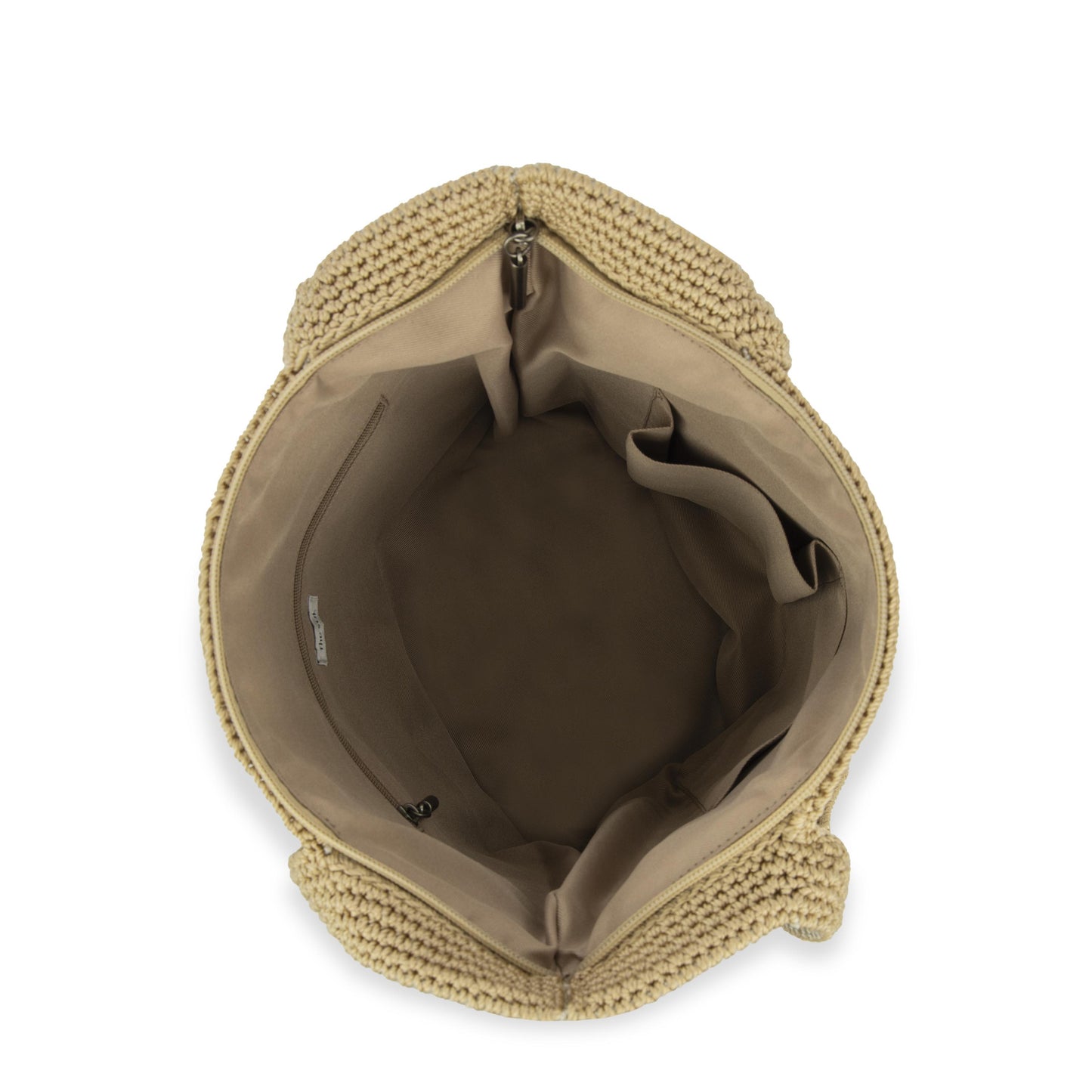 The Sak 120 Tote Crochet - |Natural Medallion|