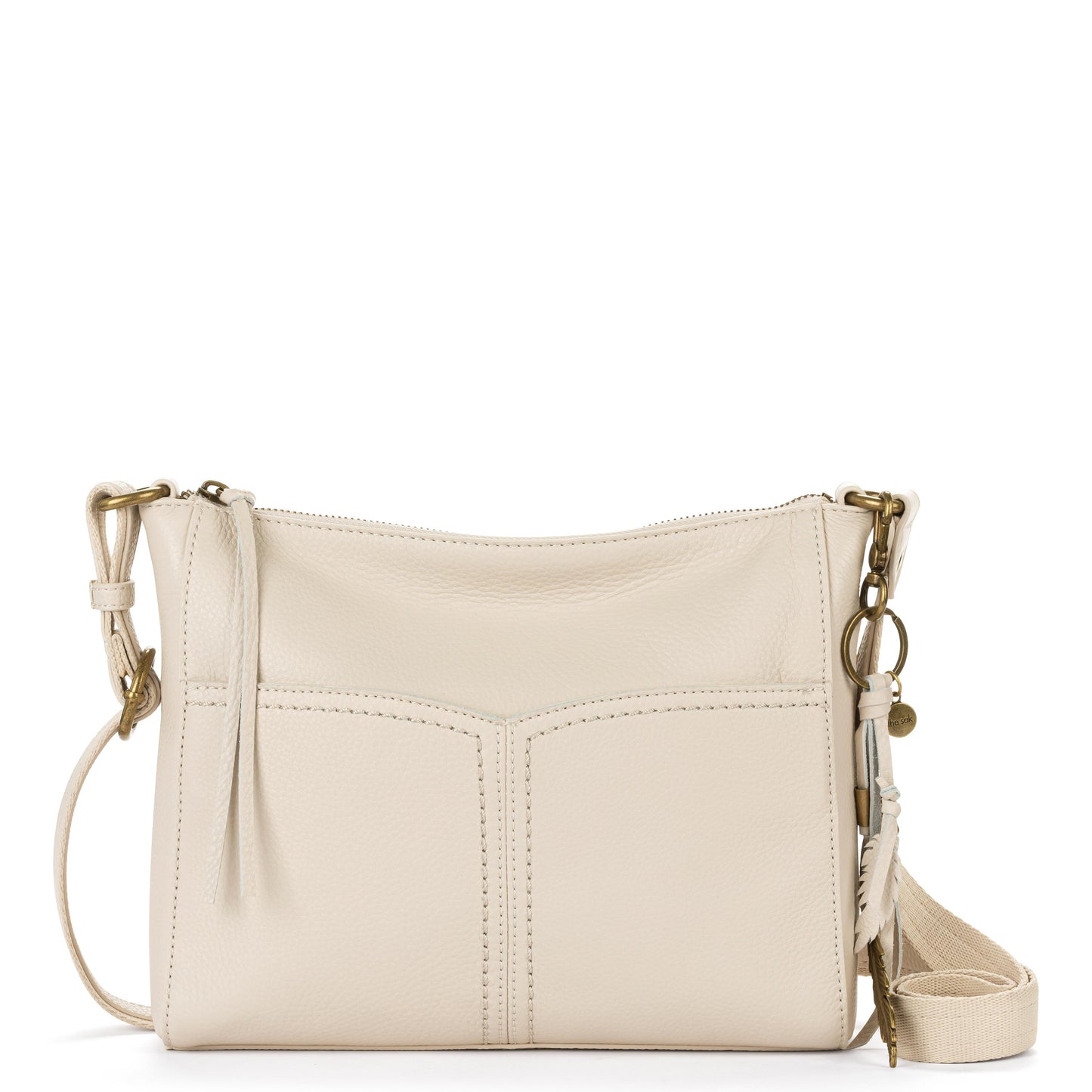 The Sak Alameda Crossbody Leather - |Stone|