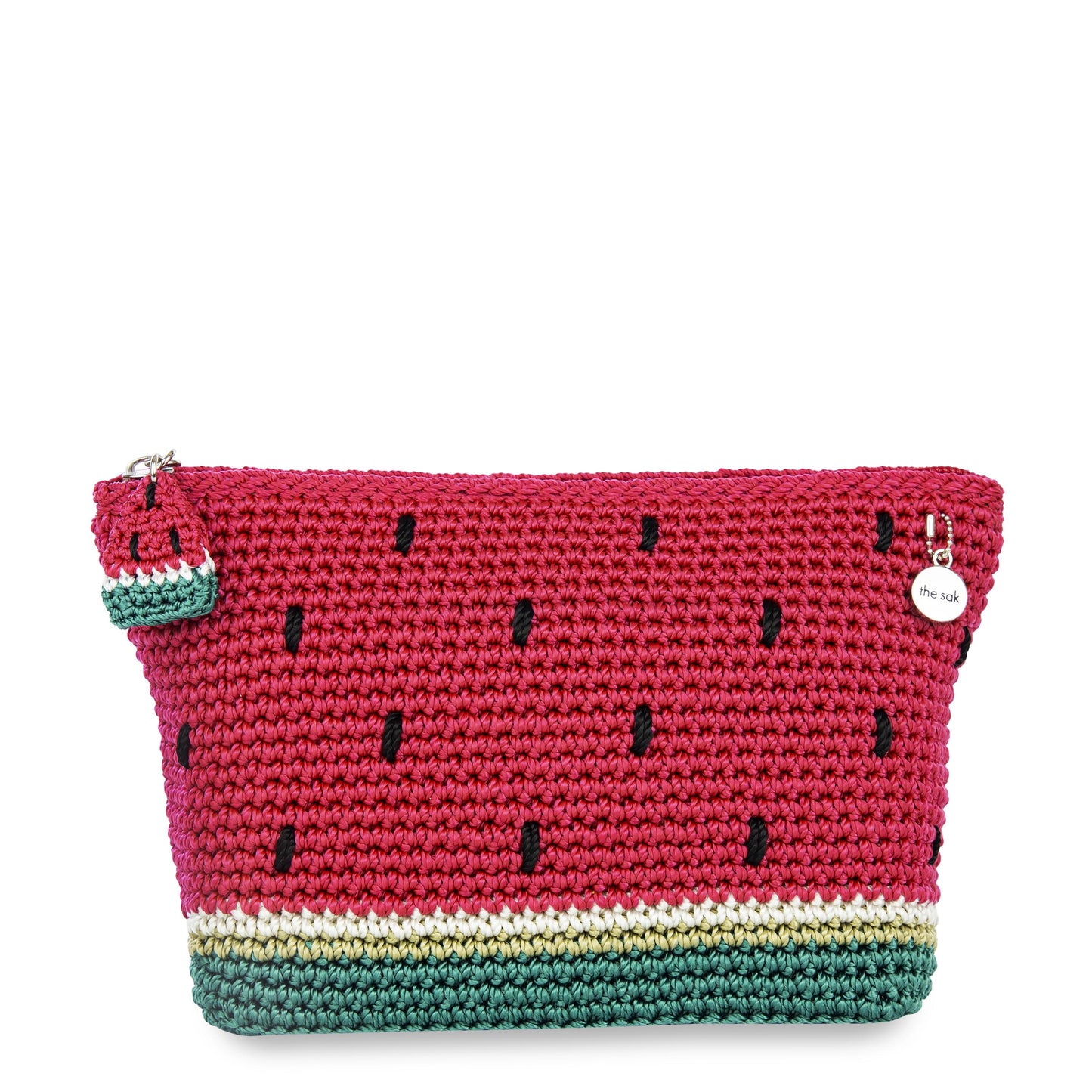 The Sak Essential Medium Pouch Crochet - Watermelon