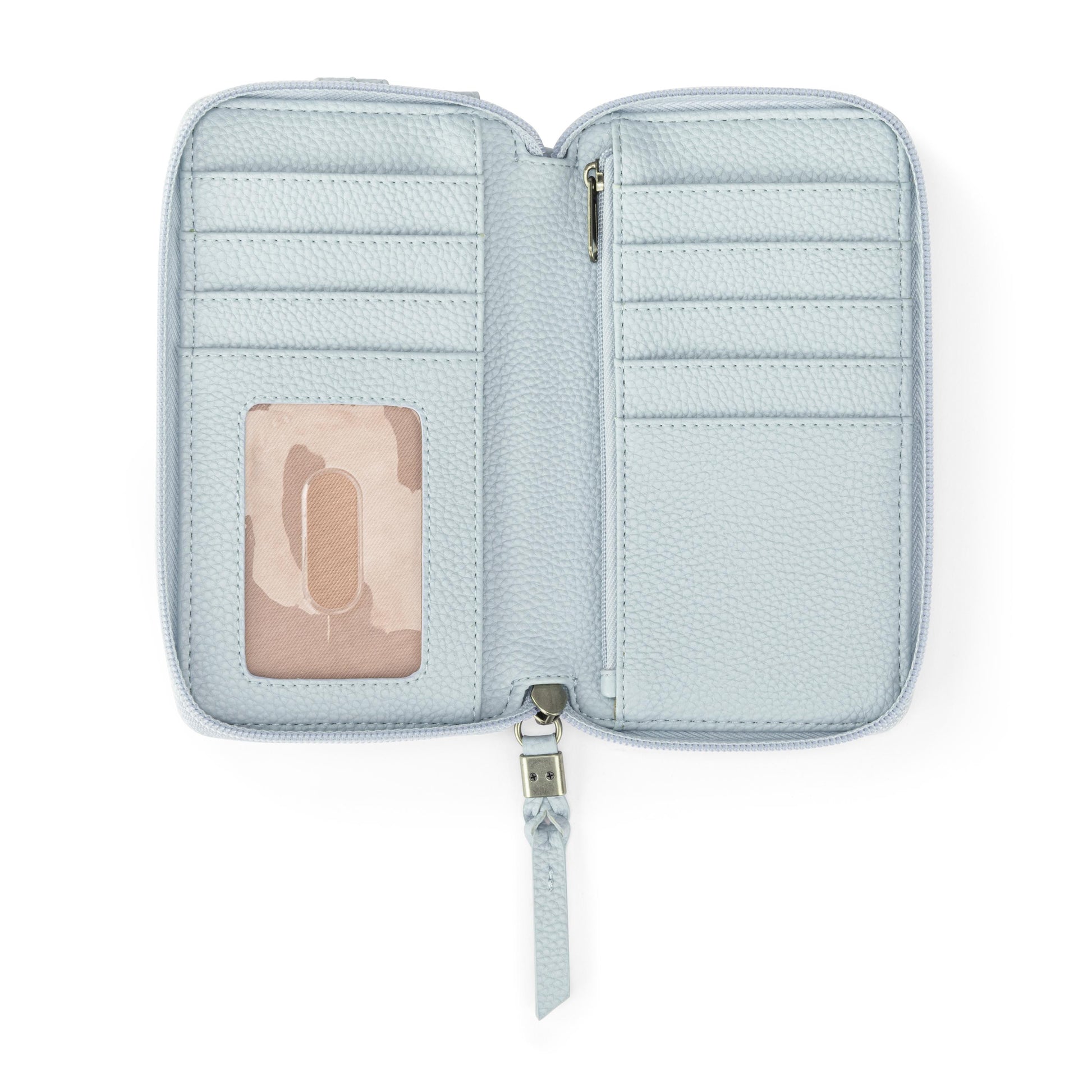 The Sak Silverlake Smartphone Crossbody Leather - |Ice Blue|