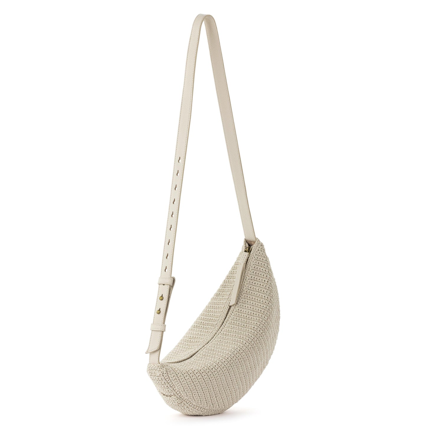 The Sak Tess Large Sling Bag Crochet - |Ecru|