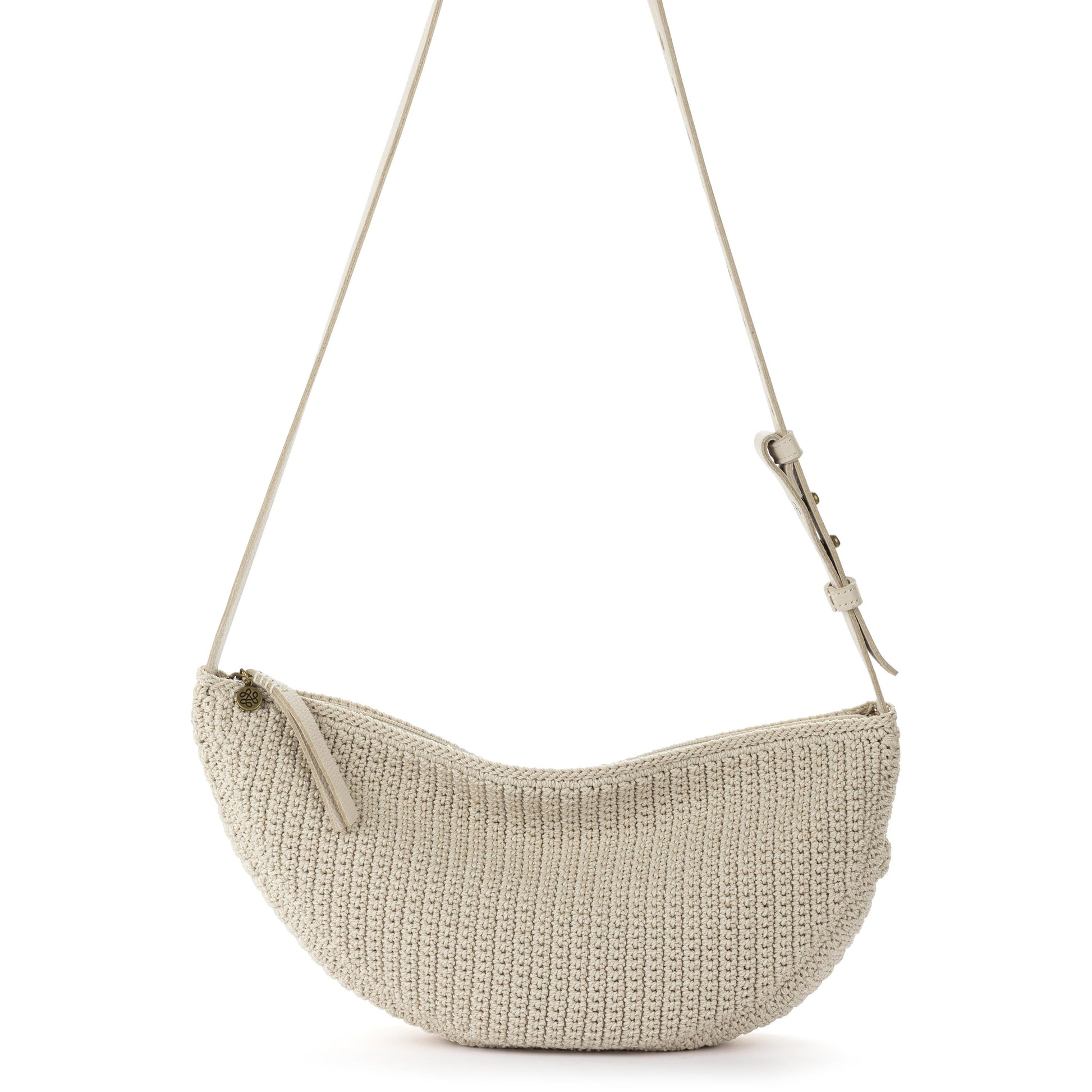 The Sak Tess Large Sling Bag Crochet - |Ecru|