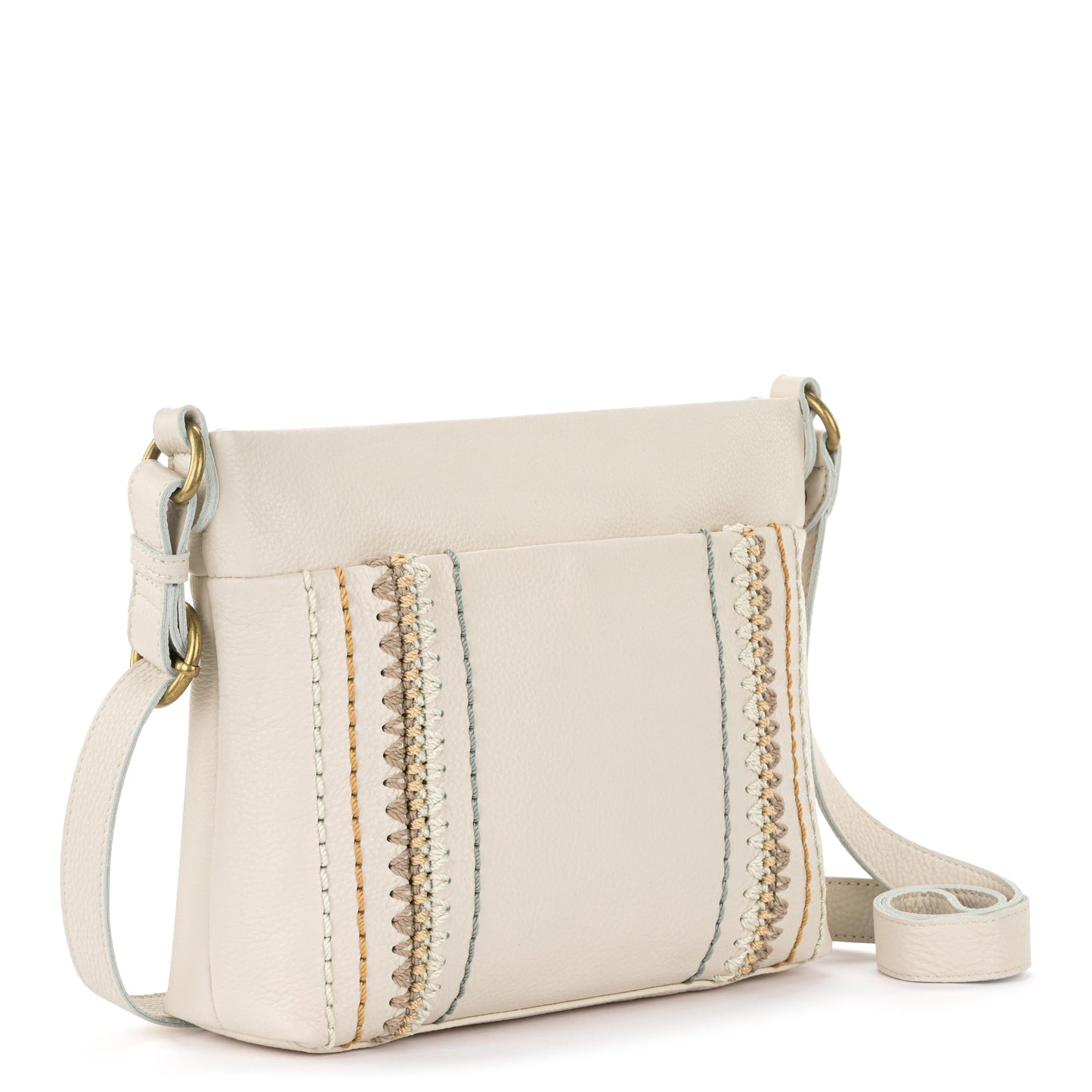 The Sak Melrose Crossbody Leather - |Stone Neutral Seminyak|