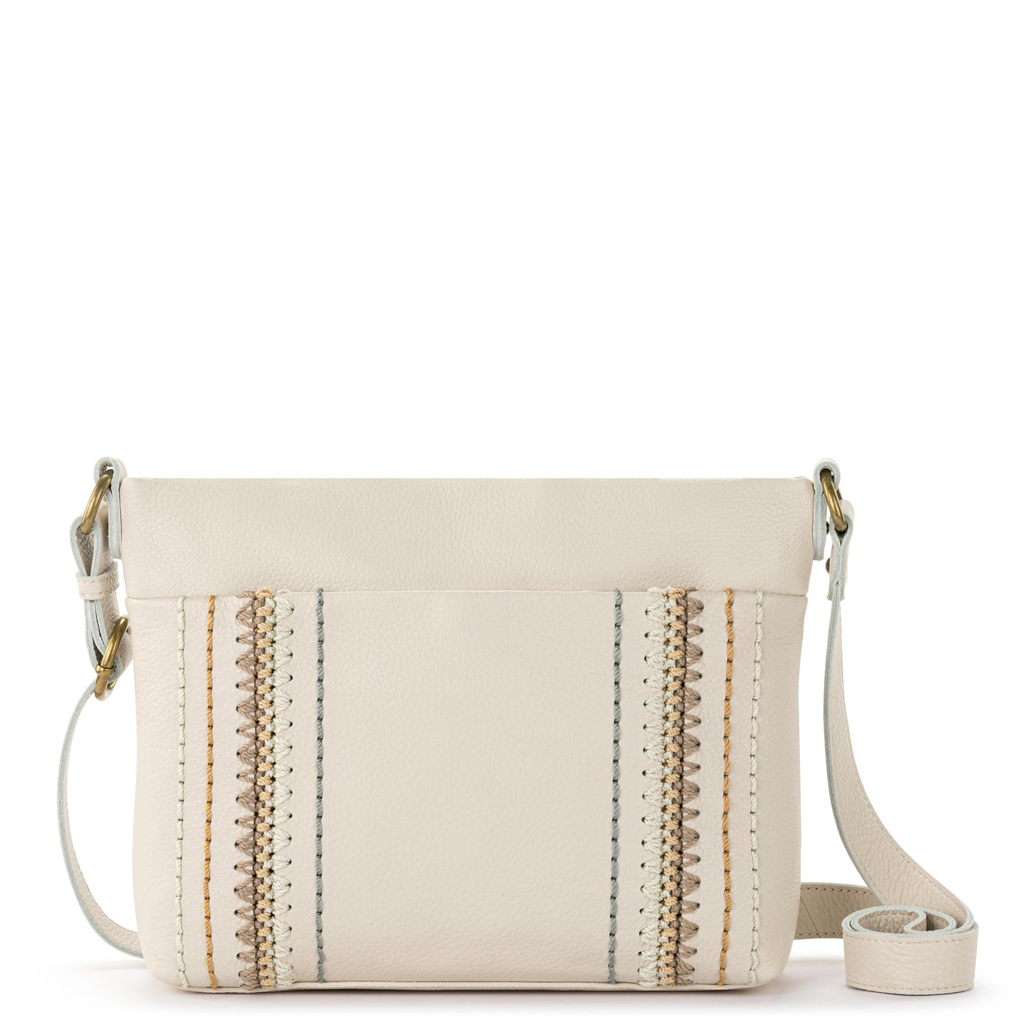 The Sak Melrose Crossbody Leather - |Stone Neutral Seminyak|