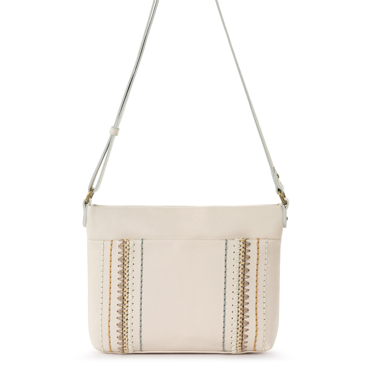 The Sak Melrose Crossbody Leather - |Stone Neutral Seminyak|
