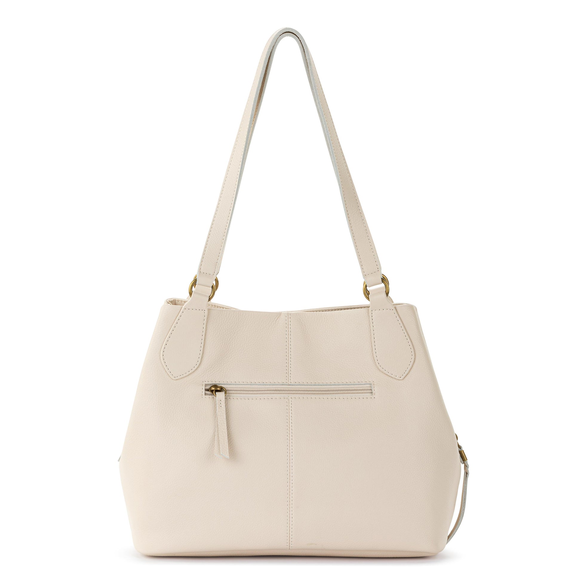 The Sak Melrose Satchel Leather - |Stone Neutral Seminyak|