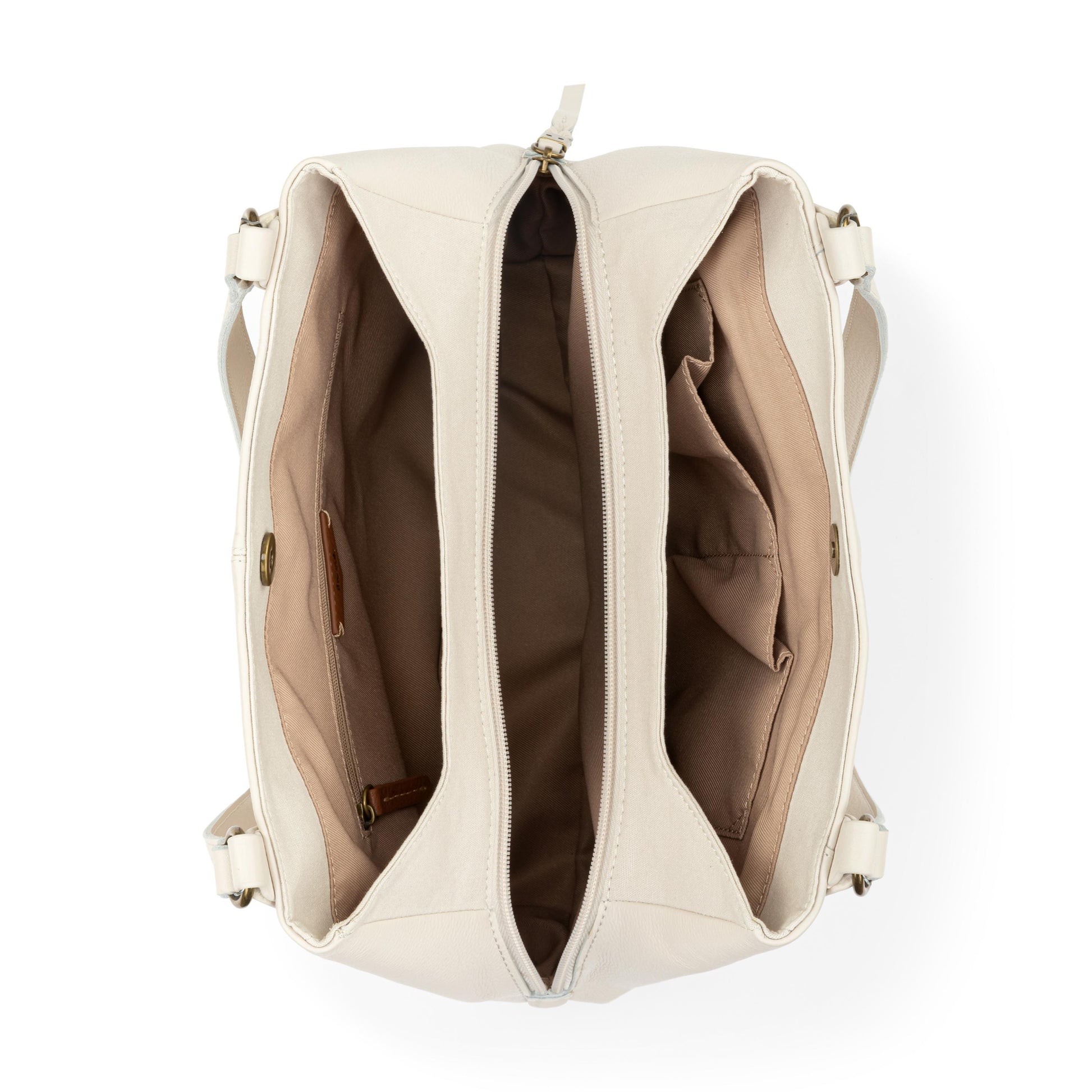 The Sak Melrose Satchel Leather - |Stone Neutral Seminyak|