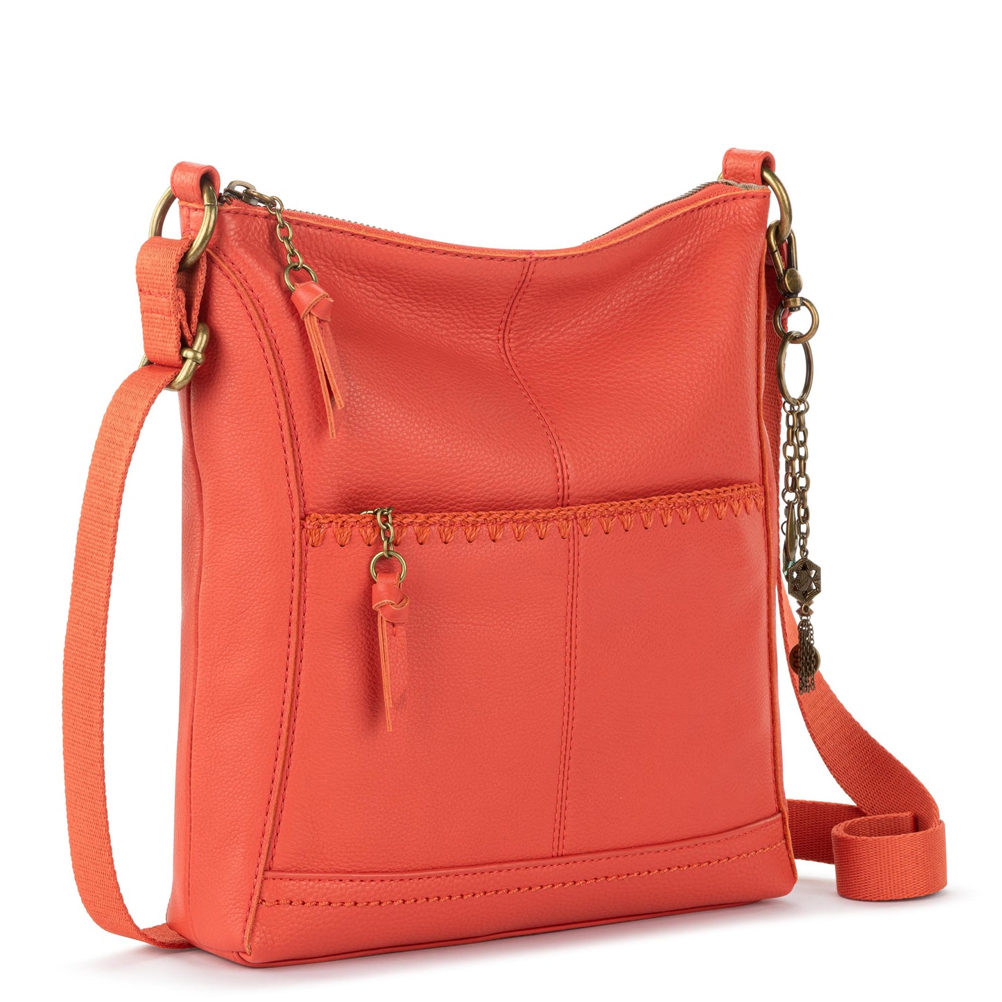 The Sak Lucia Crossbody Leather - |Cayenne Stitch|