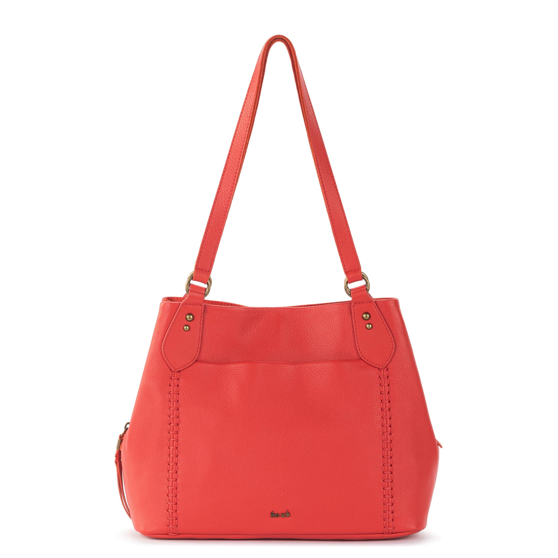 The Sak Melrose Satchel Leather - |Cayenne|