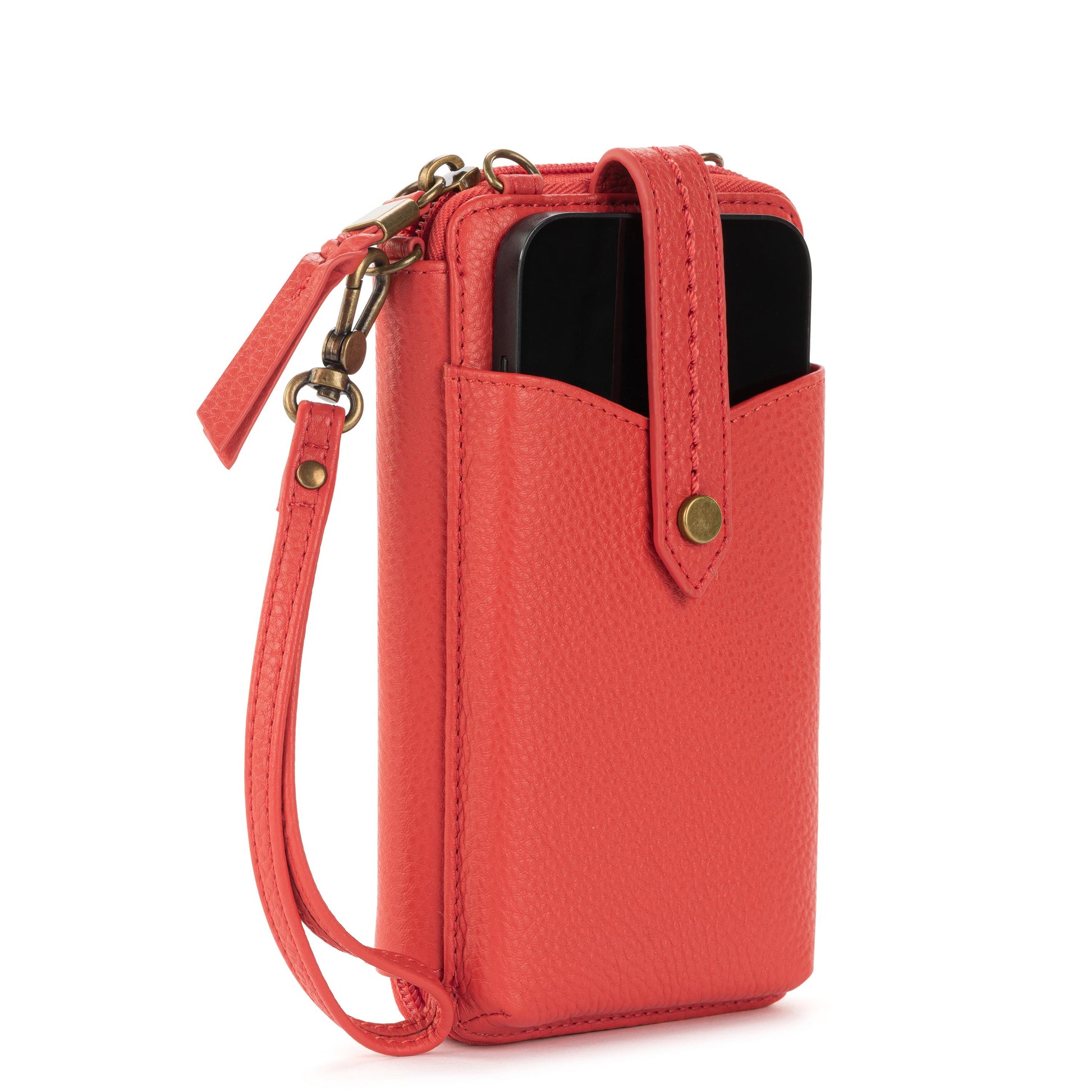 The Sak Silverlake Smartphone Crossbody Leather - |Cayenne|