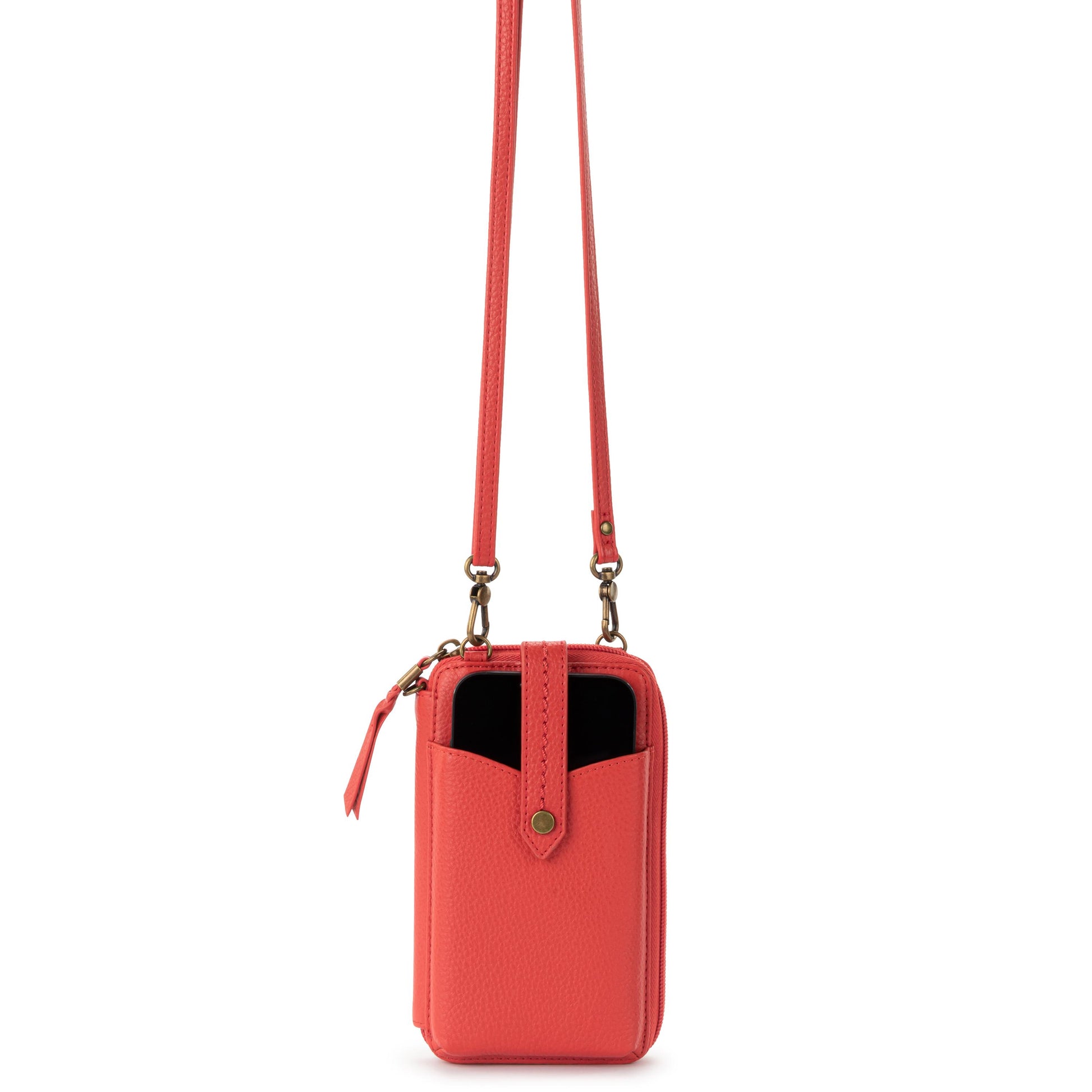 The Sak Silverlake Smartphone Crossbody Leather - |Cayenne|
