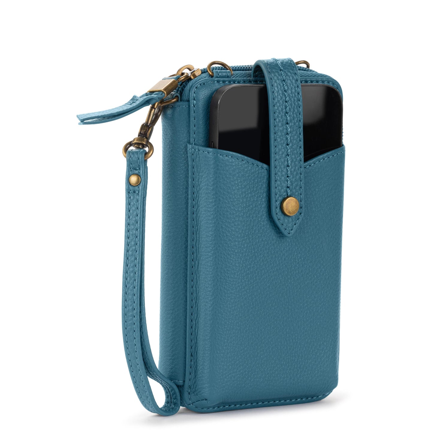 The Sak Silverlake Smartphone Crossbody Leather - |Lagoon|