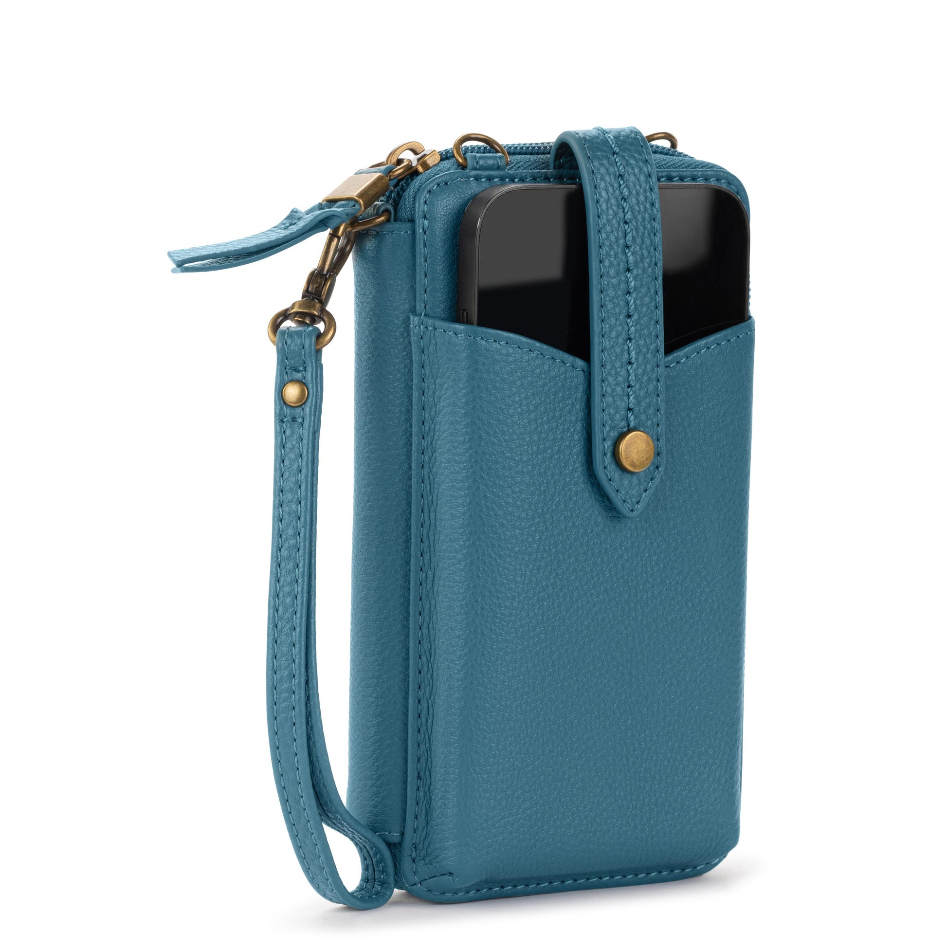 The Sak Silverlake Smartphone Crossbody Leather - |Lagoon|