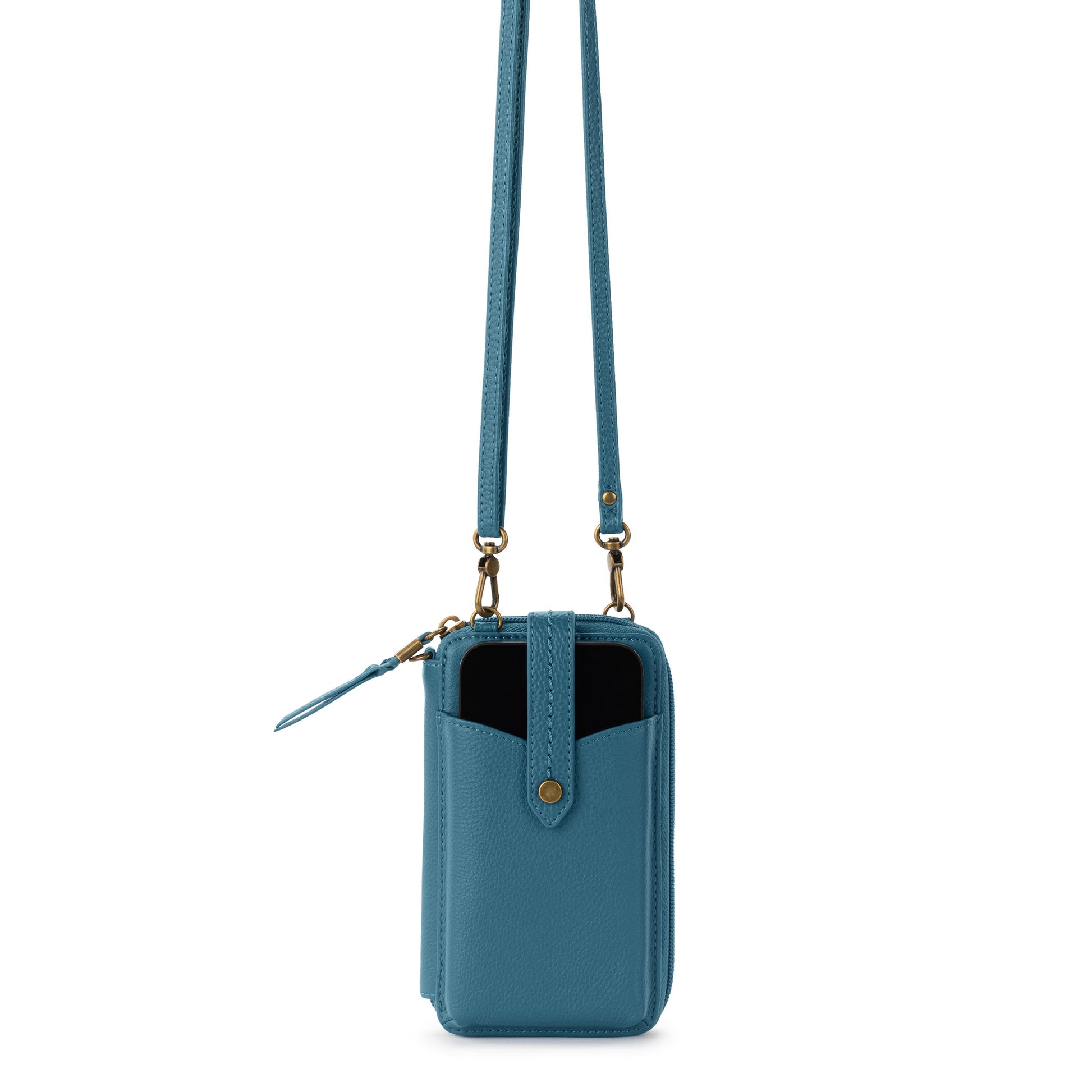 The Sak Silverlake Smartphone Crossbody Leather - |Lagoon|