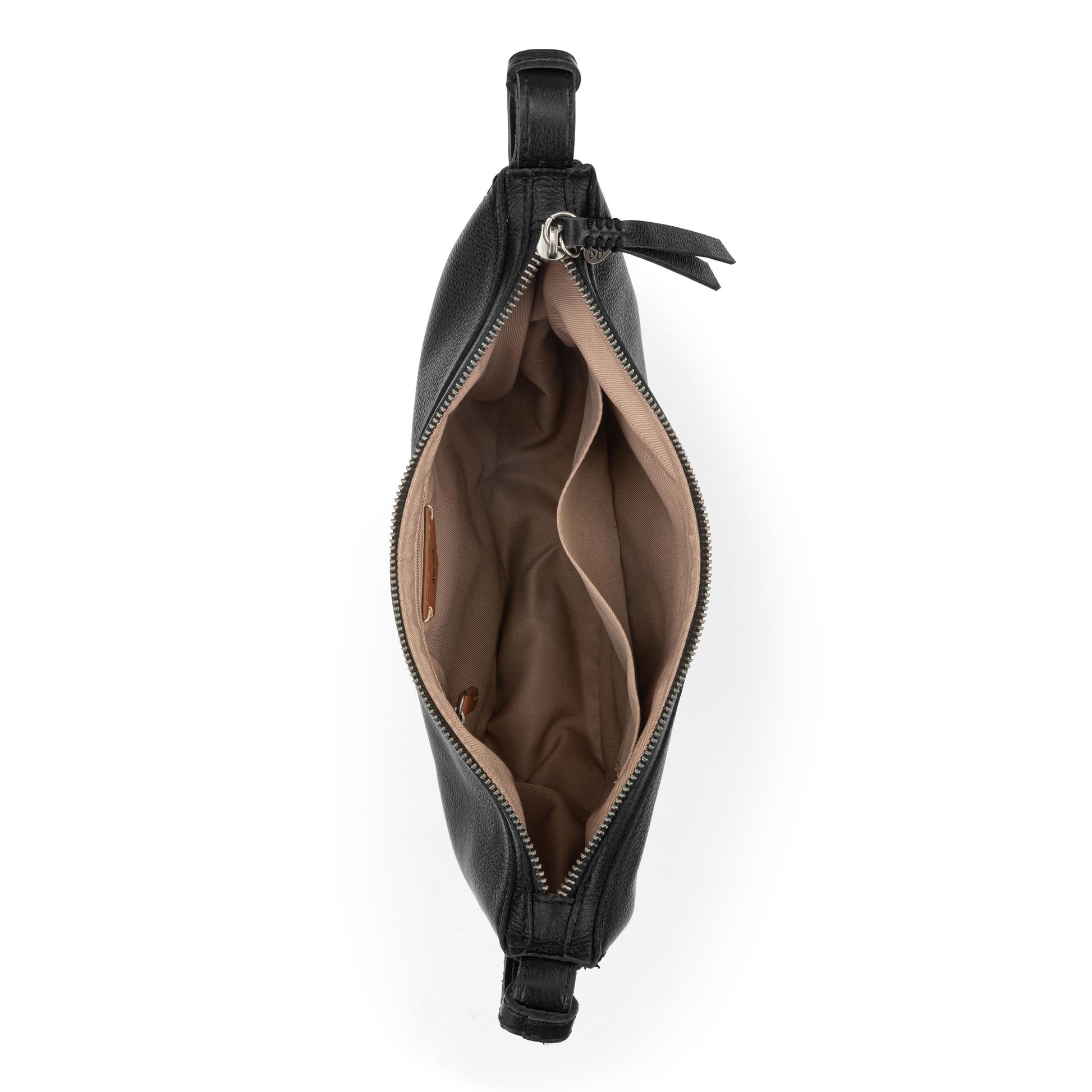 The Sak Tess Sling Bag Leather - |Black|