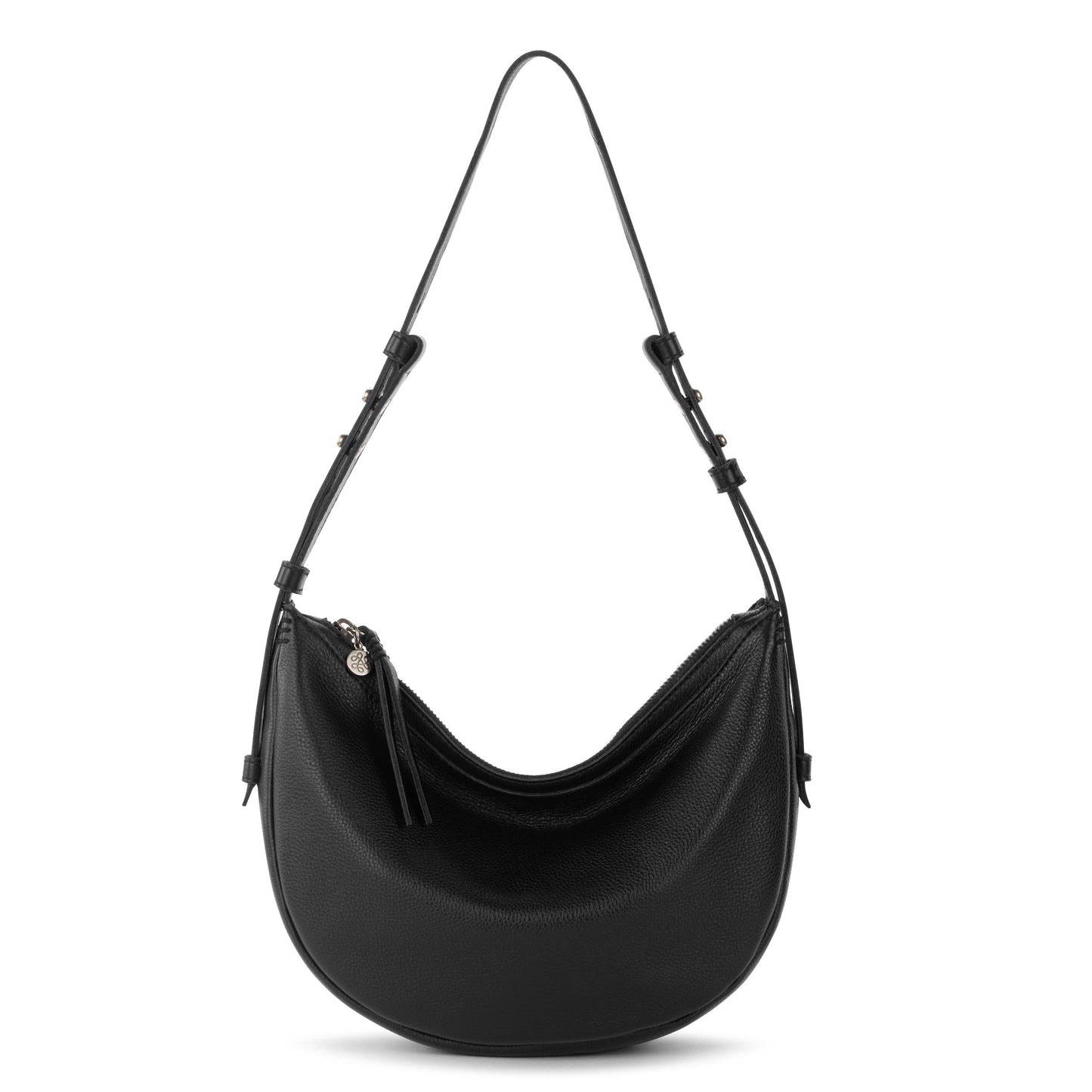 The Sak Tess Sling Bag Leather - |Black|
