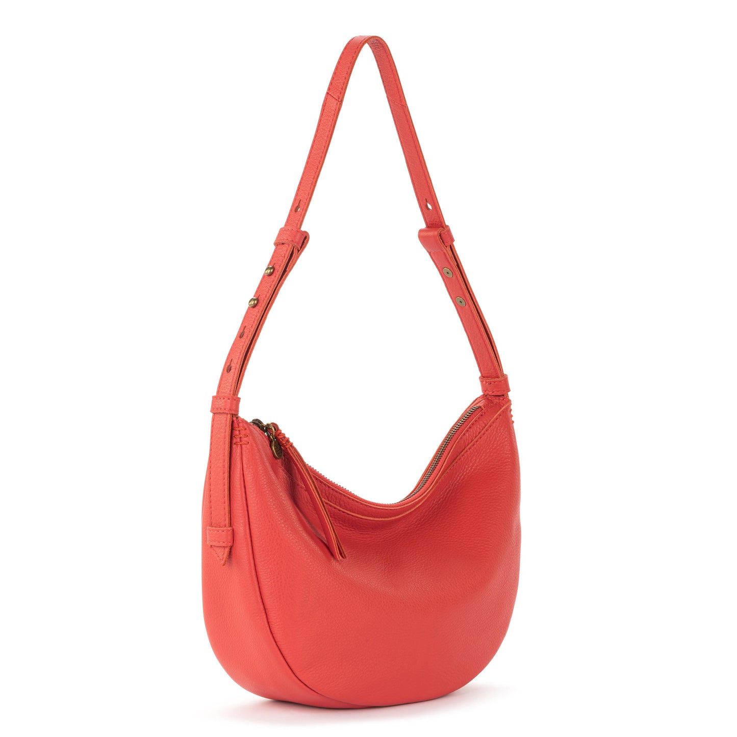 The Sak Tess Sling Bag Leather - |Cayenne|